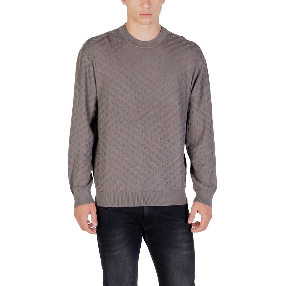 Gray Polyamide Sweatshirt