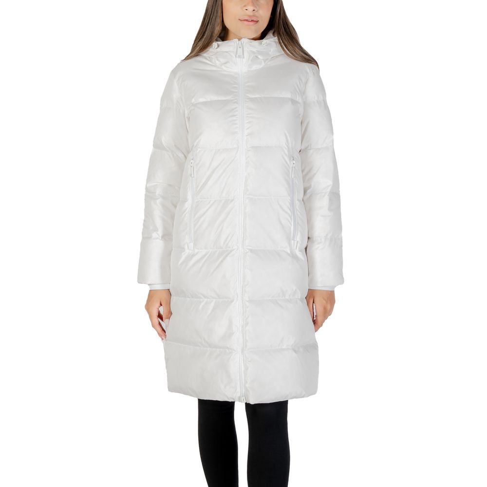 White Polyamide Coat