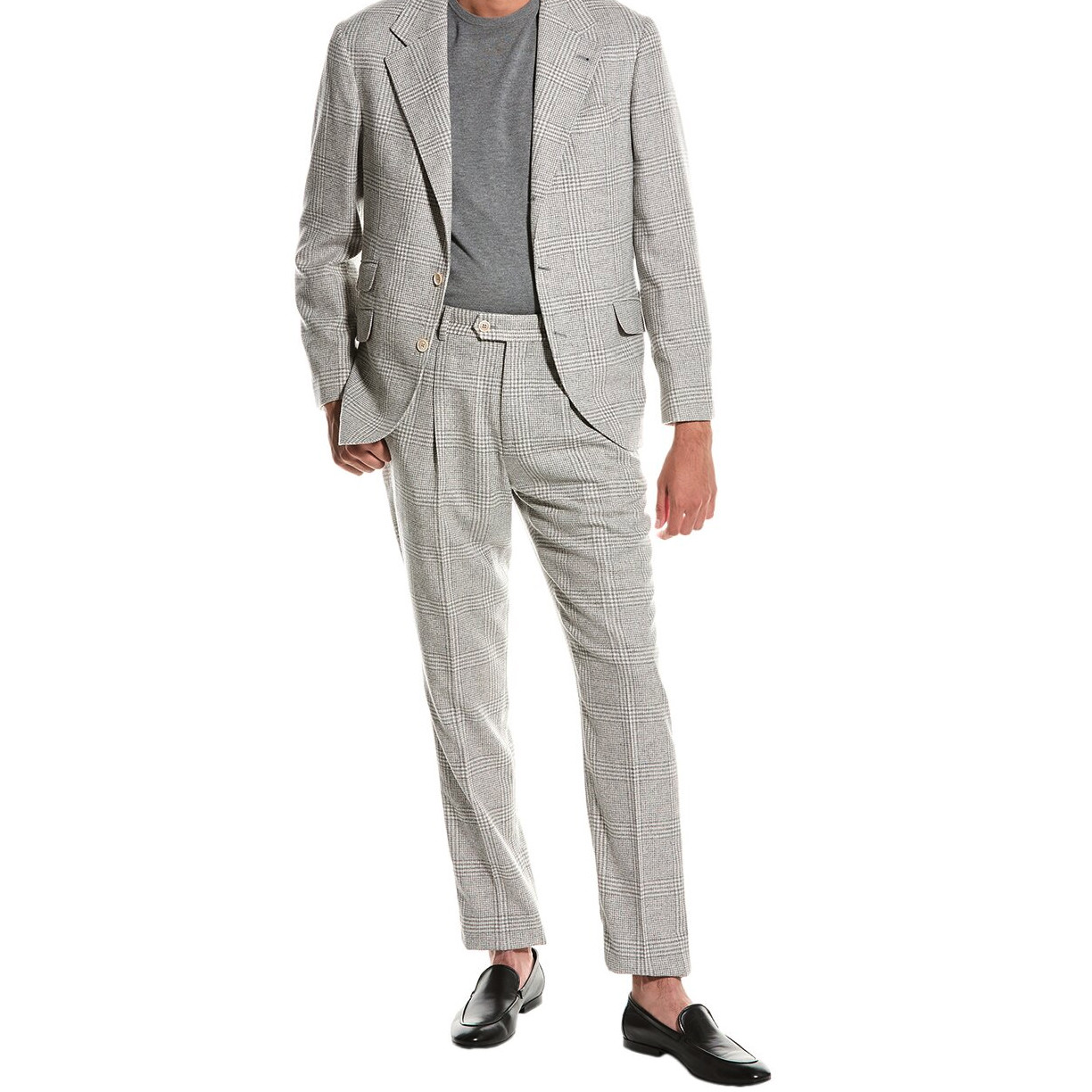 Pearl Wool Two-Piece Suit