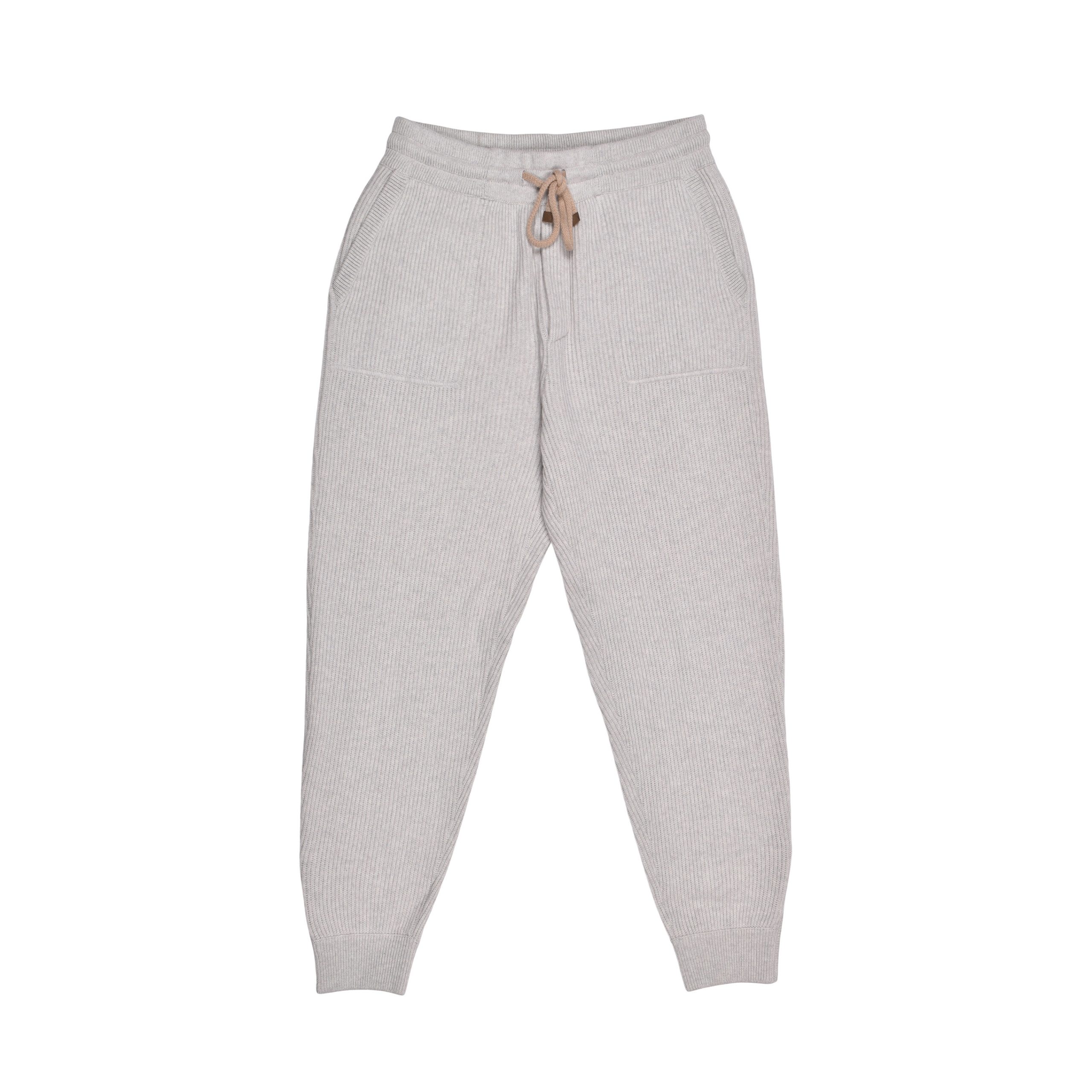 Gray Cashmere Joggers (Workout Pants)