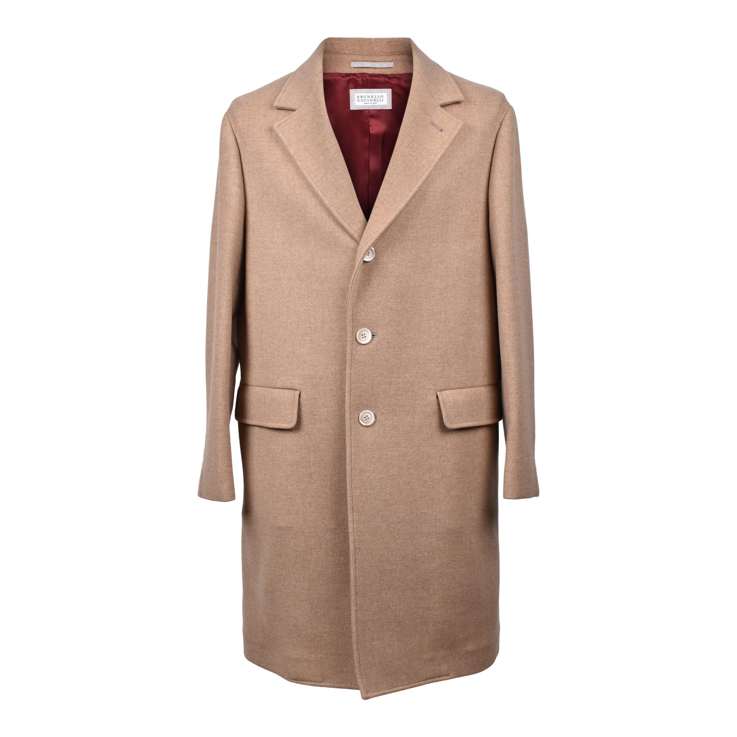 Beige Wool Coat