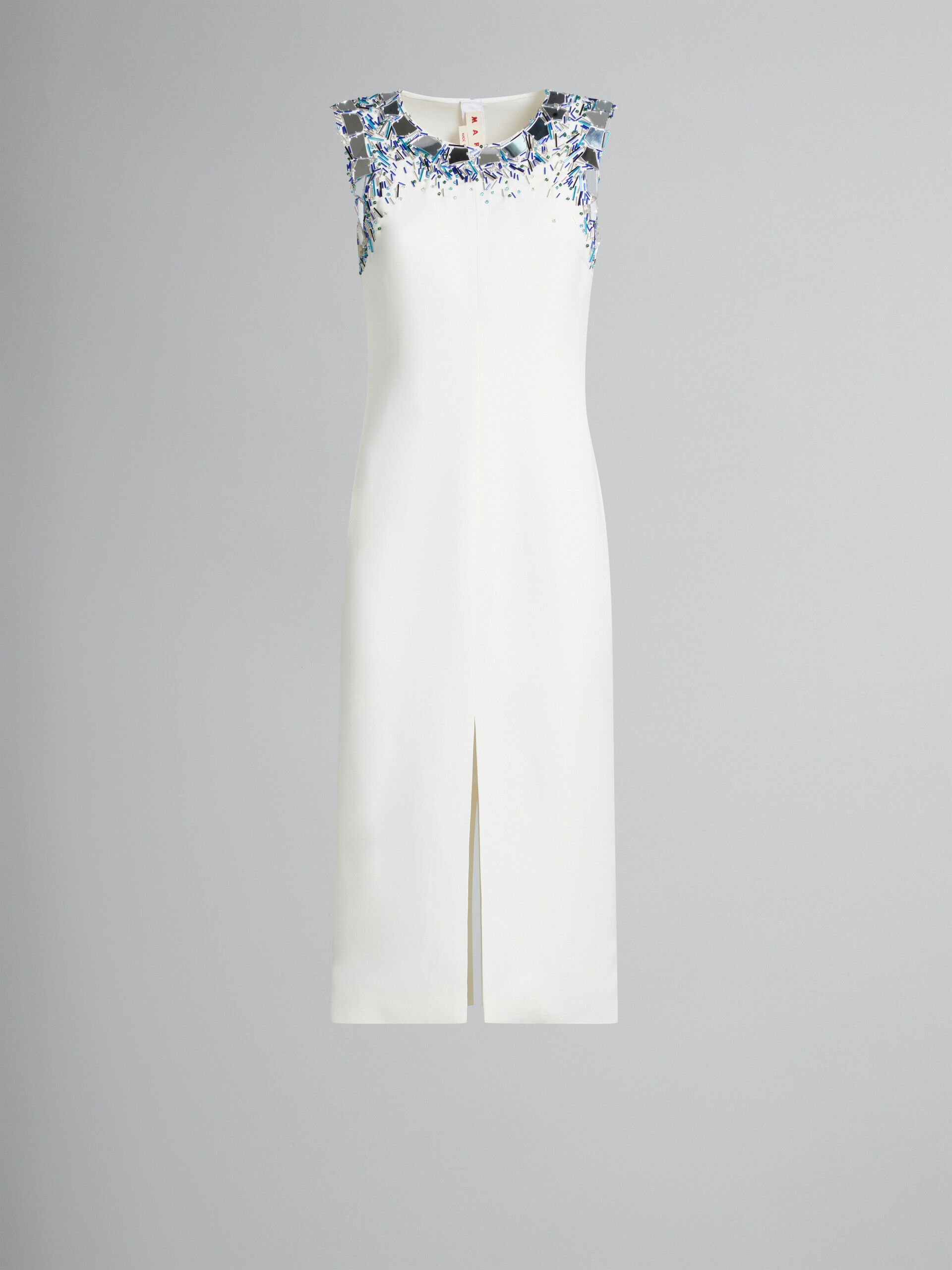 White Fibres Casual Dress