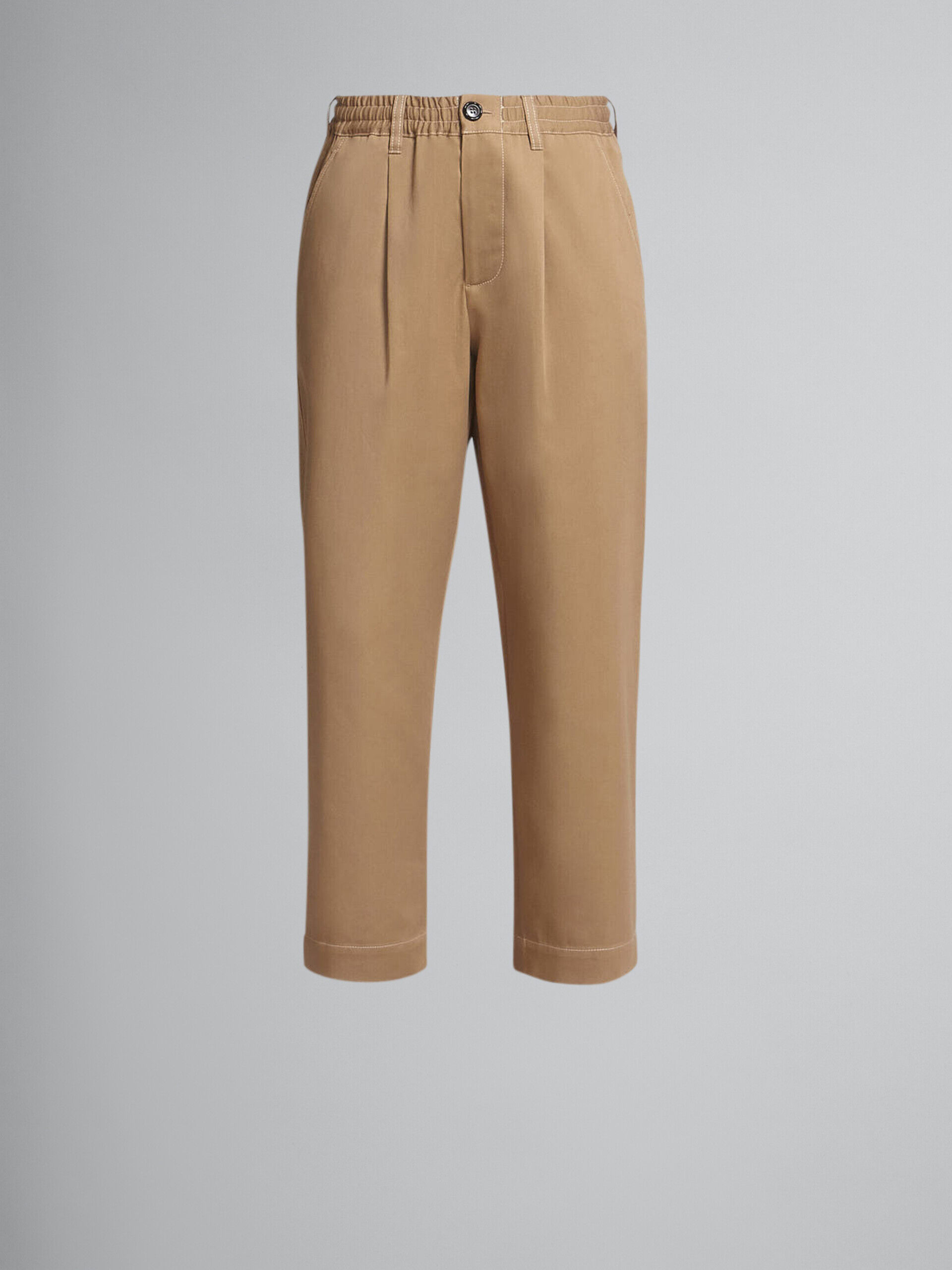 Brown Fibres Casual Pants