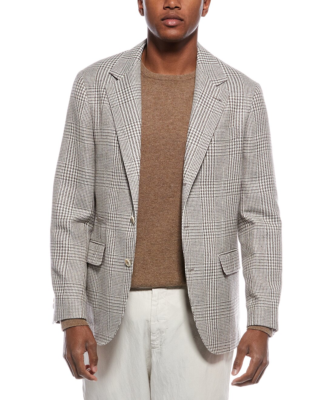 Multicolor Linen Blazer