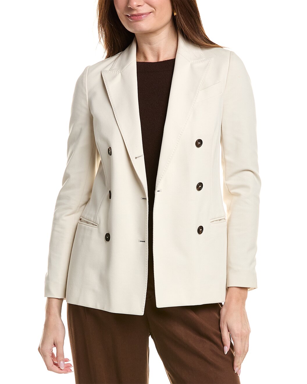 Beige Cotton Coat