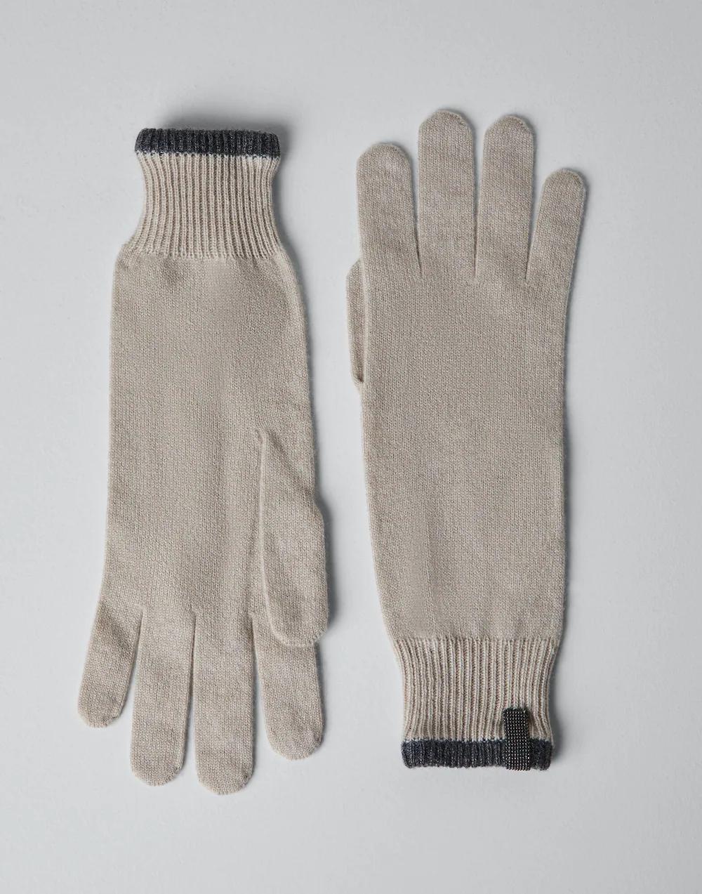 Multicolor Cashmere Gloves