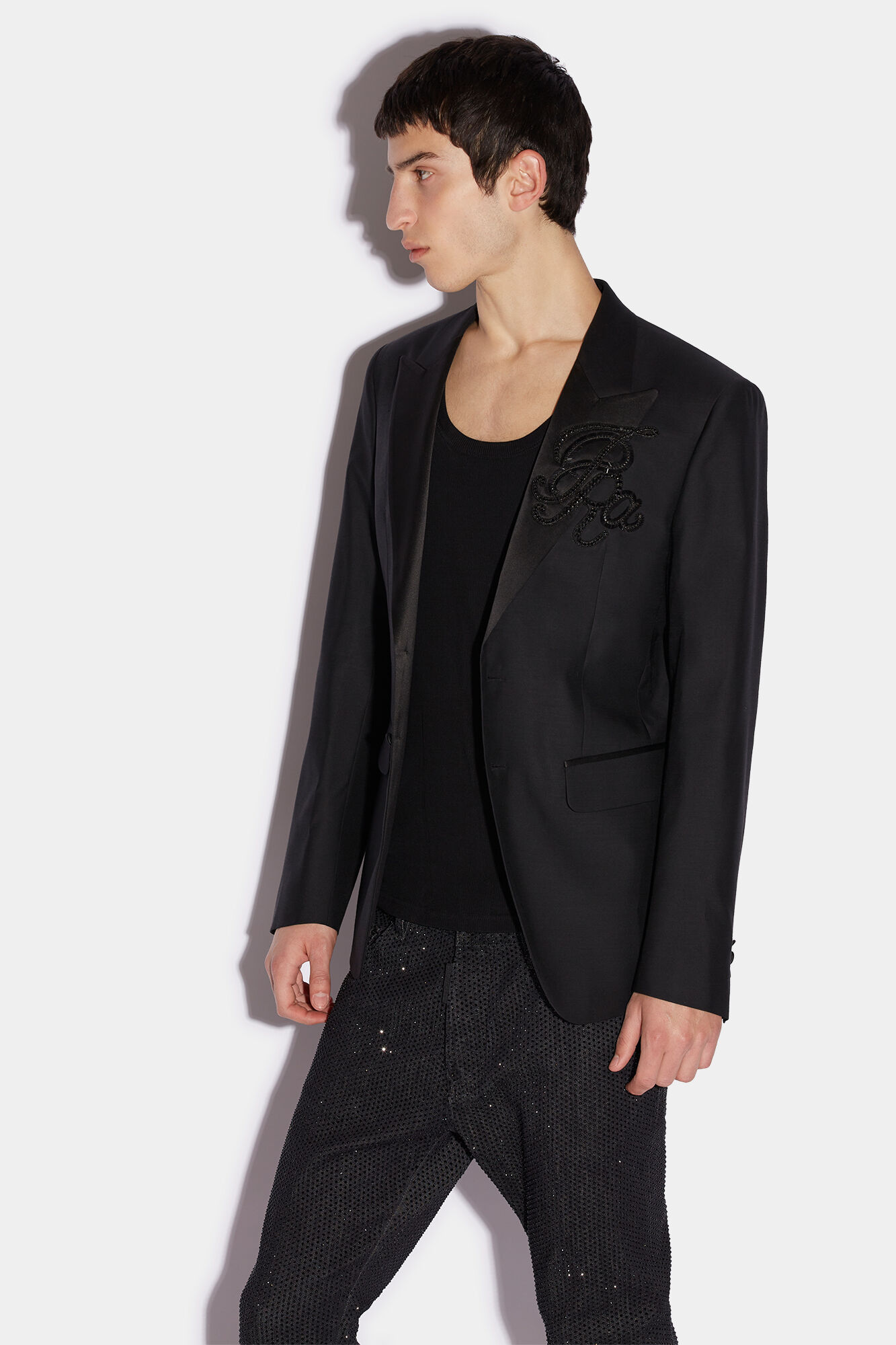 Black Fibres Blazer