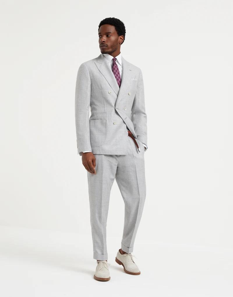 Pearl Wool Two-Piece Suit