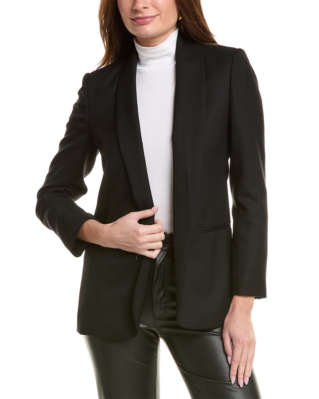 Black Wool Blazer