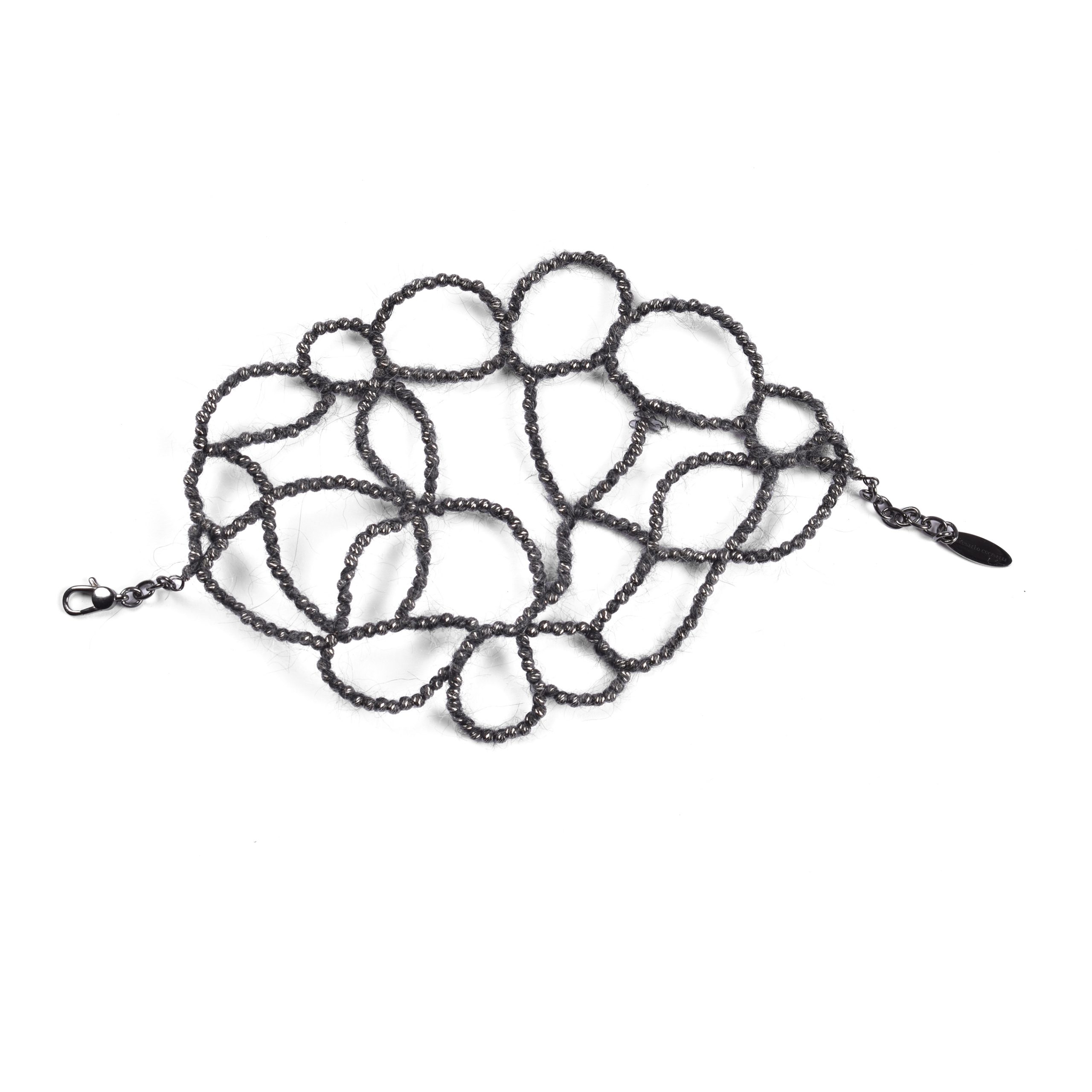 Black Silver Necklace