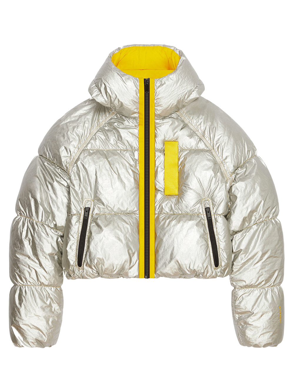 Yellow Fibres Jackets And Coat