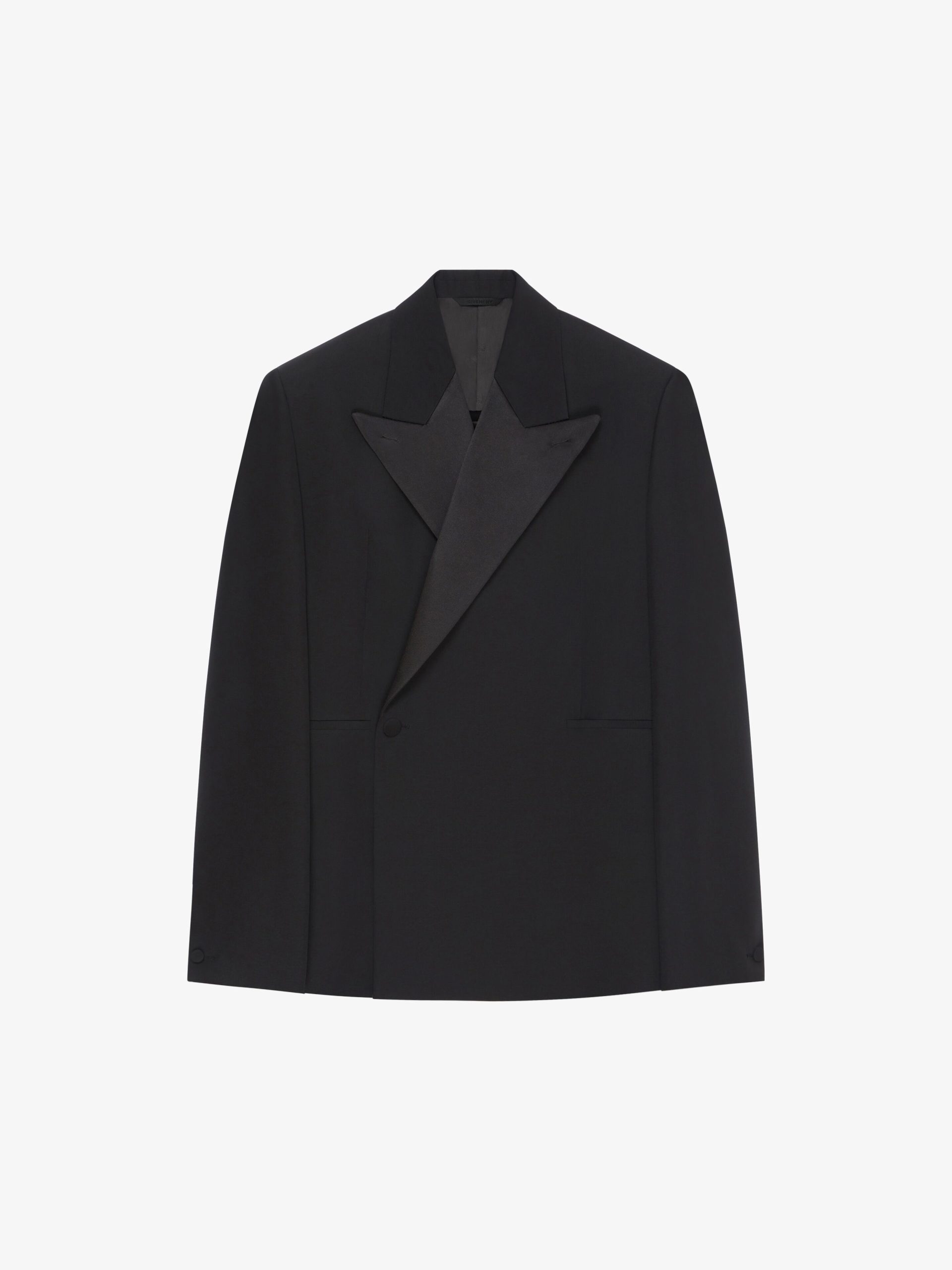 Black Fibres Coat