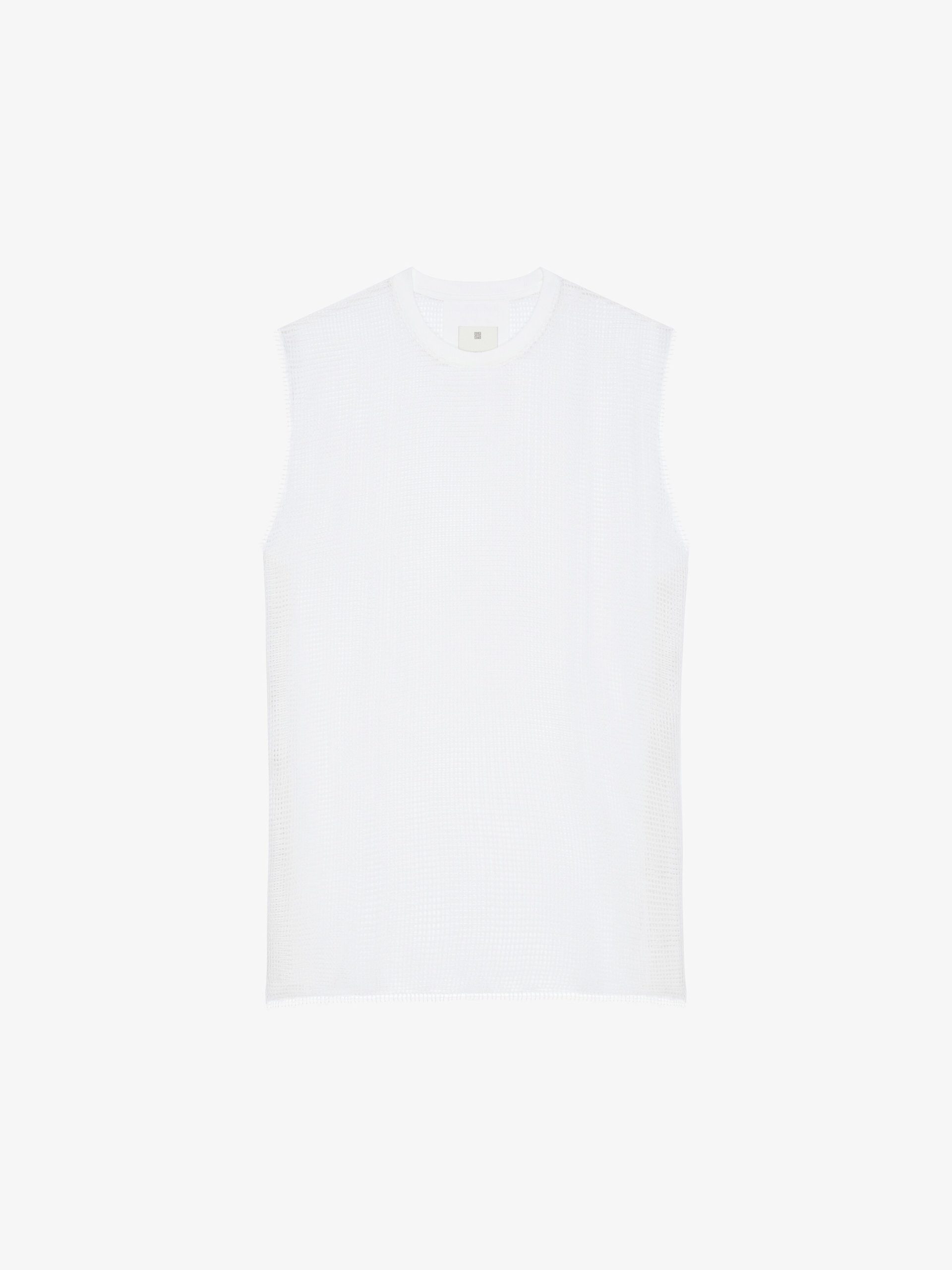 Natural Fibres Sleeveles T-Shirt