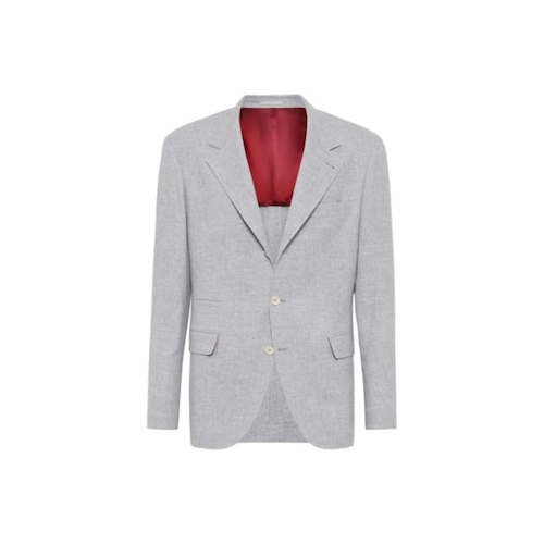 Gray Wool Blazer