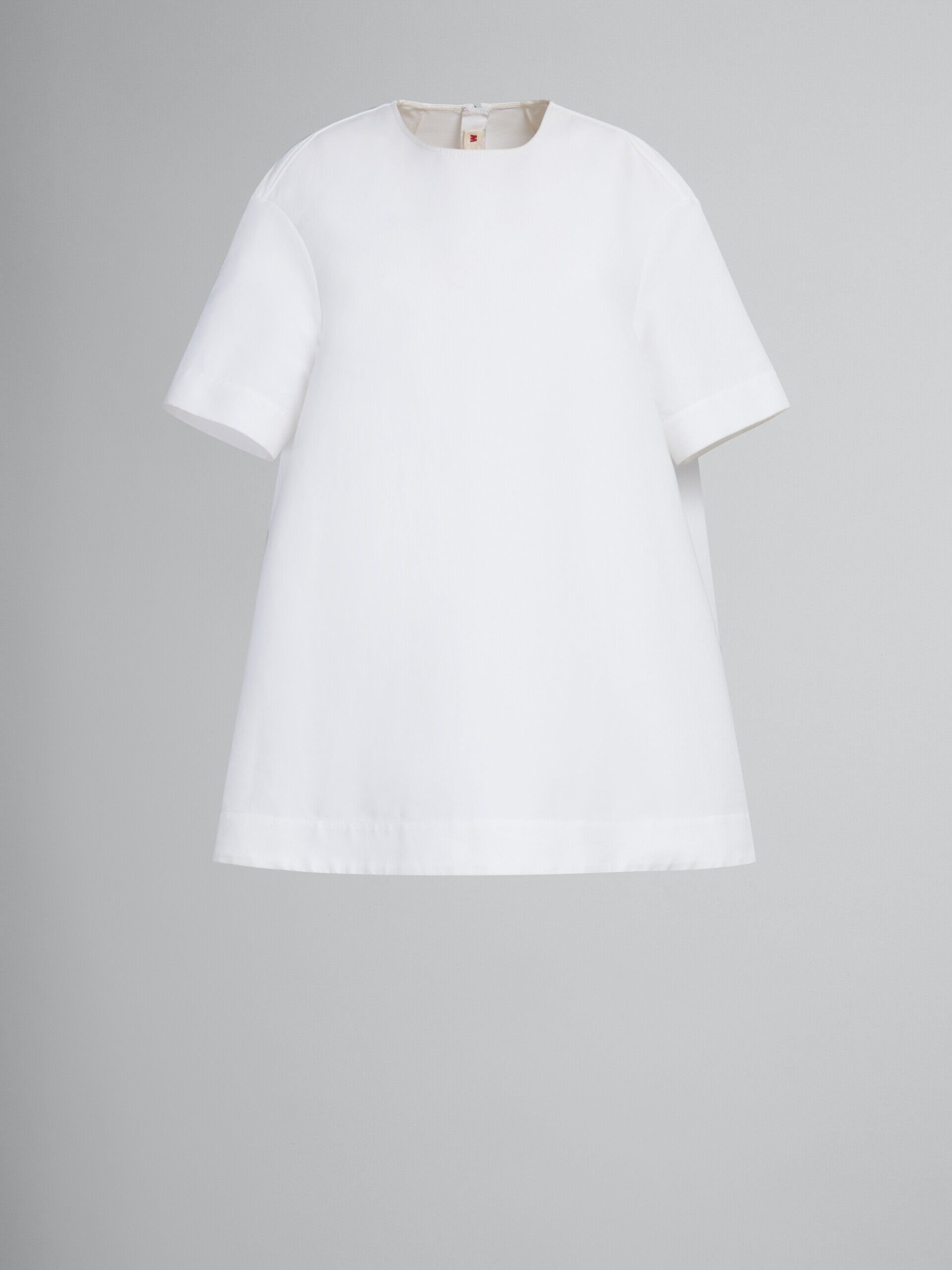White Fibres Casual Dress