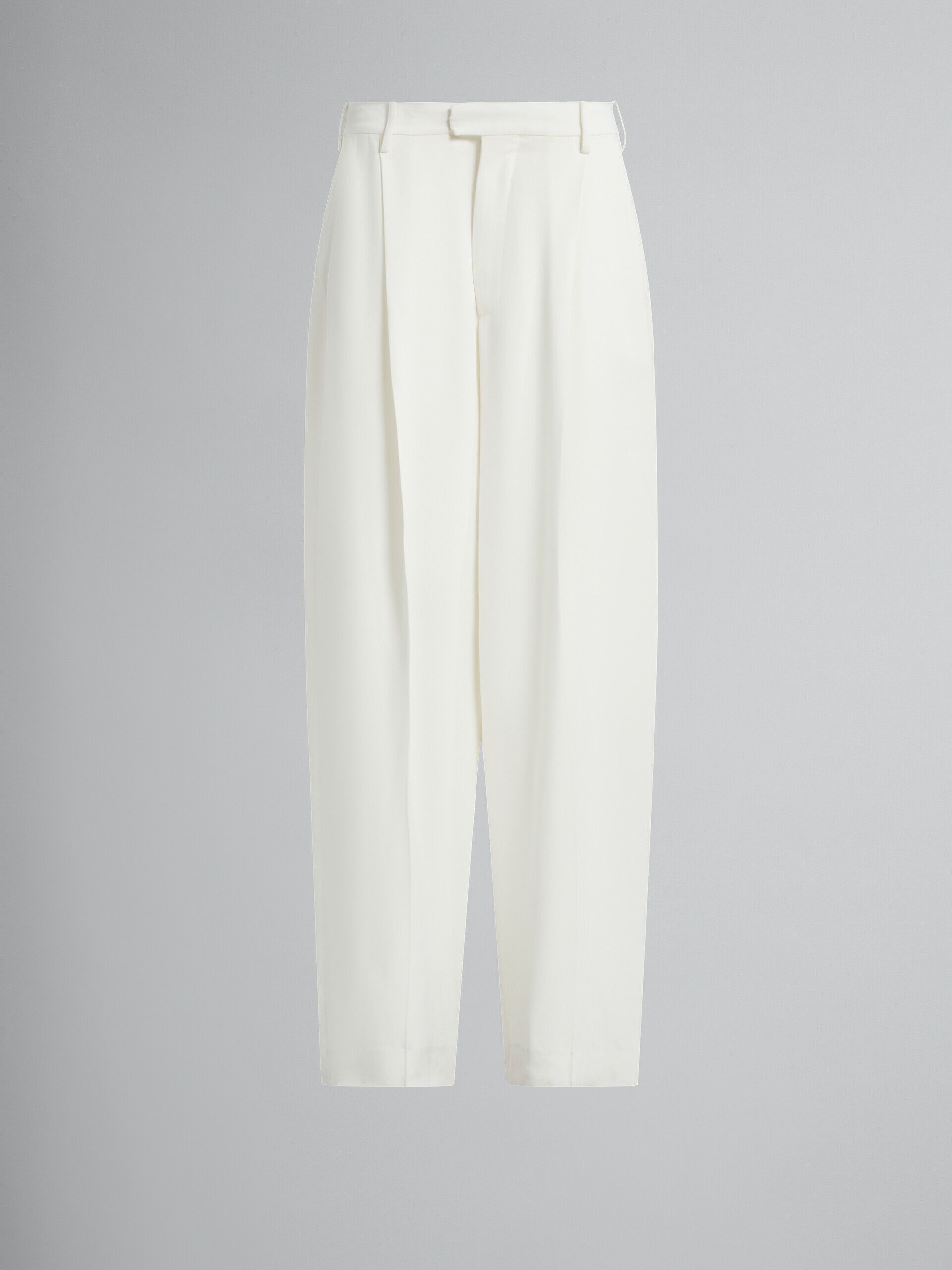 White Fibres Casual Pants