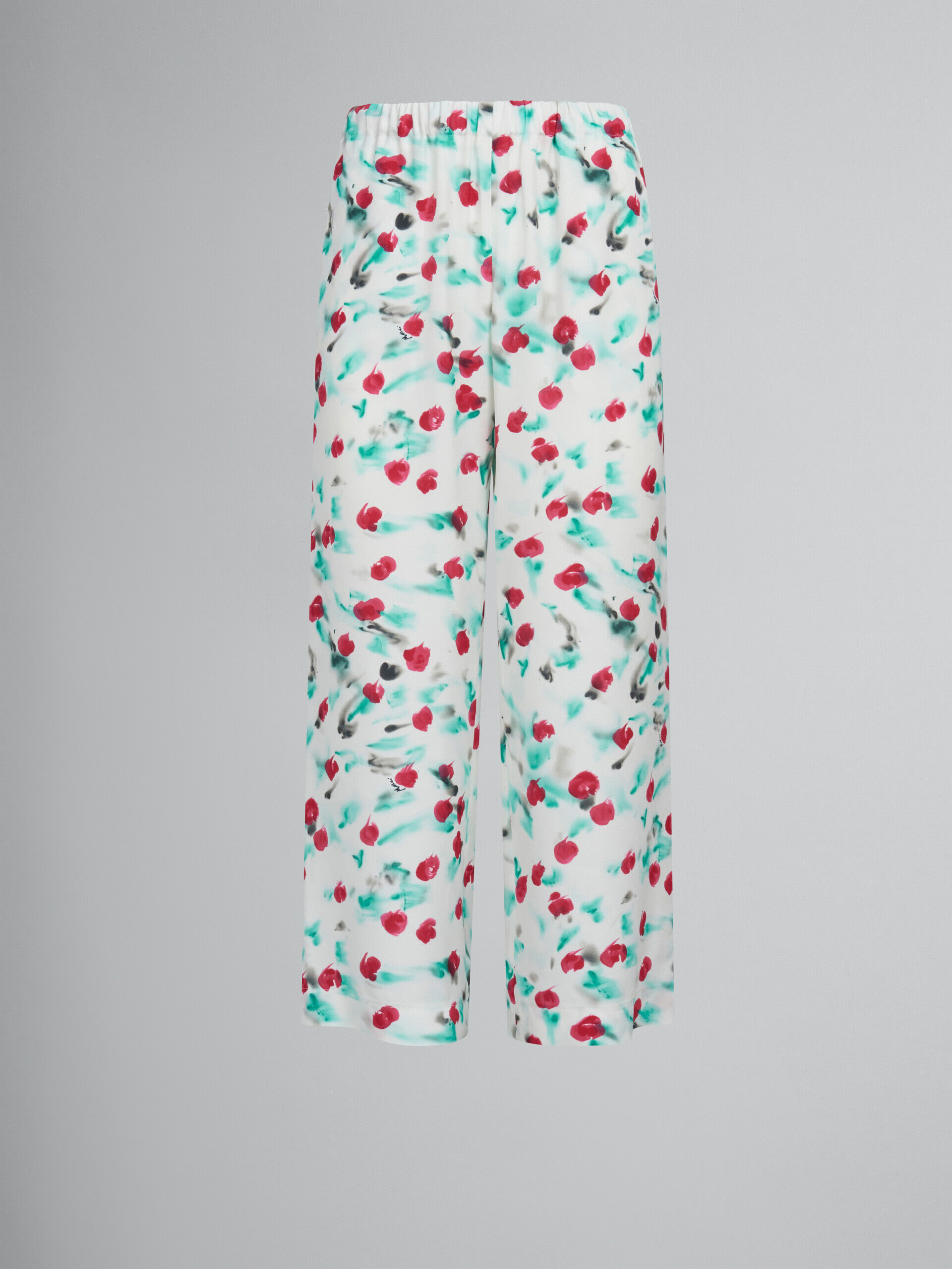 White Fibres Casual Pants