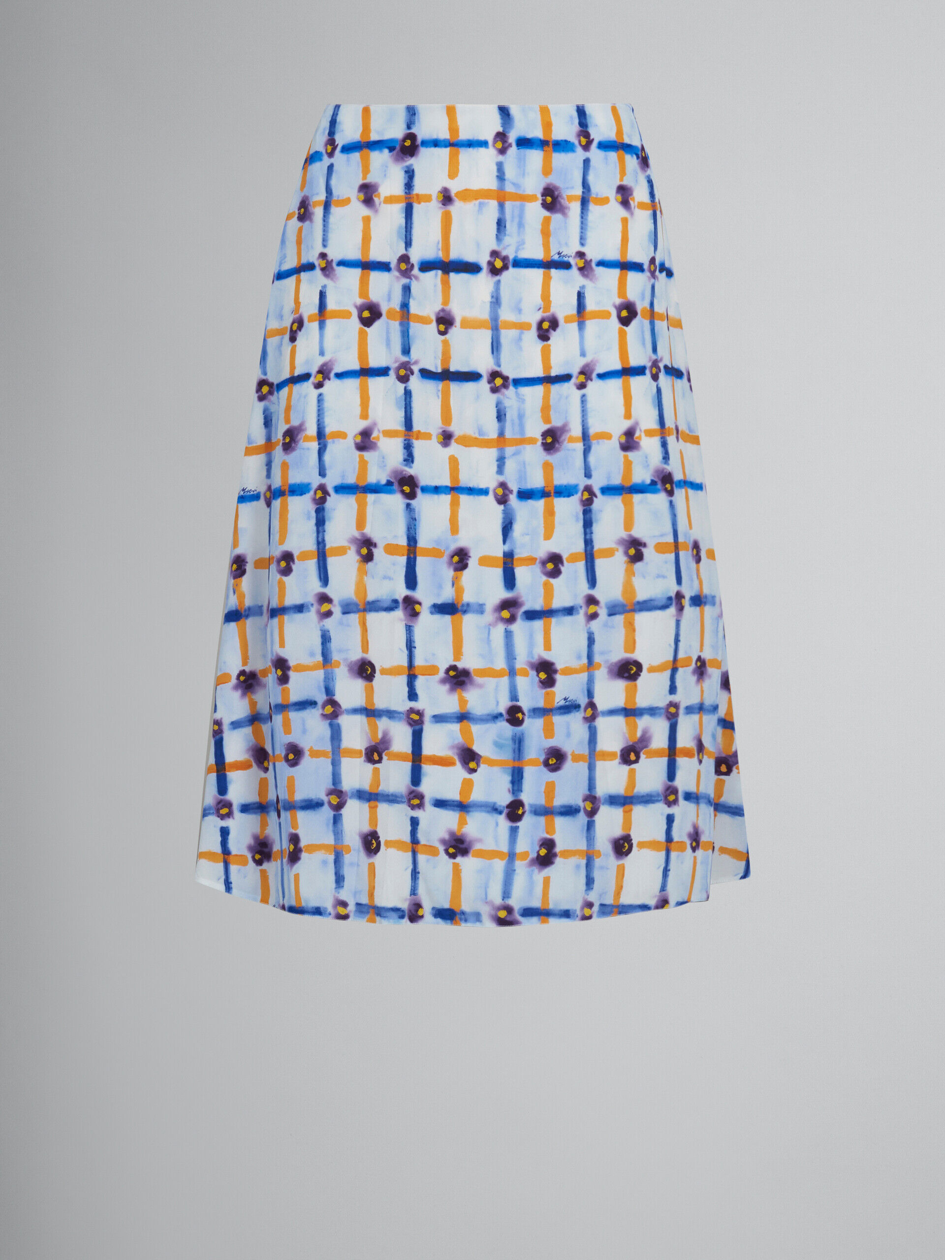 Blue Fibres Skirt