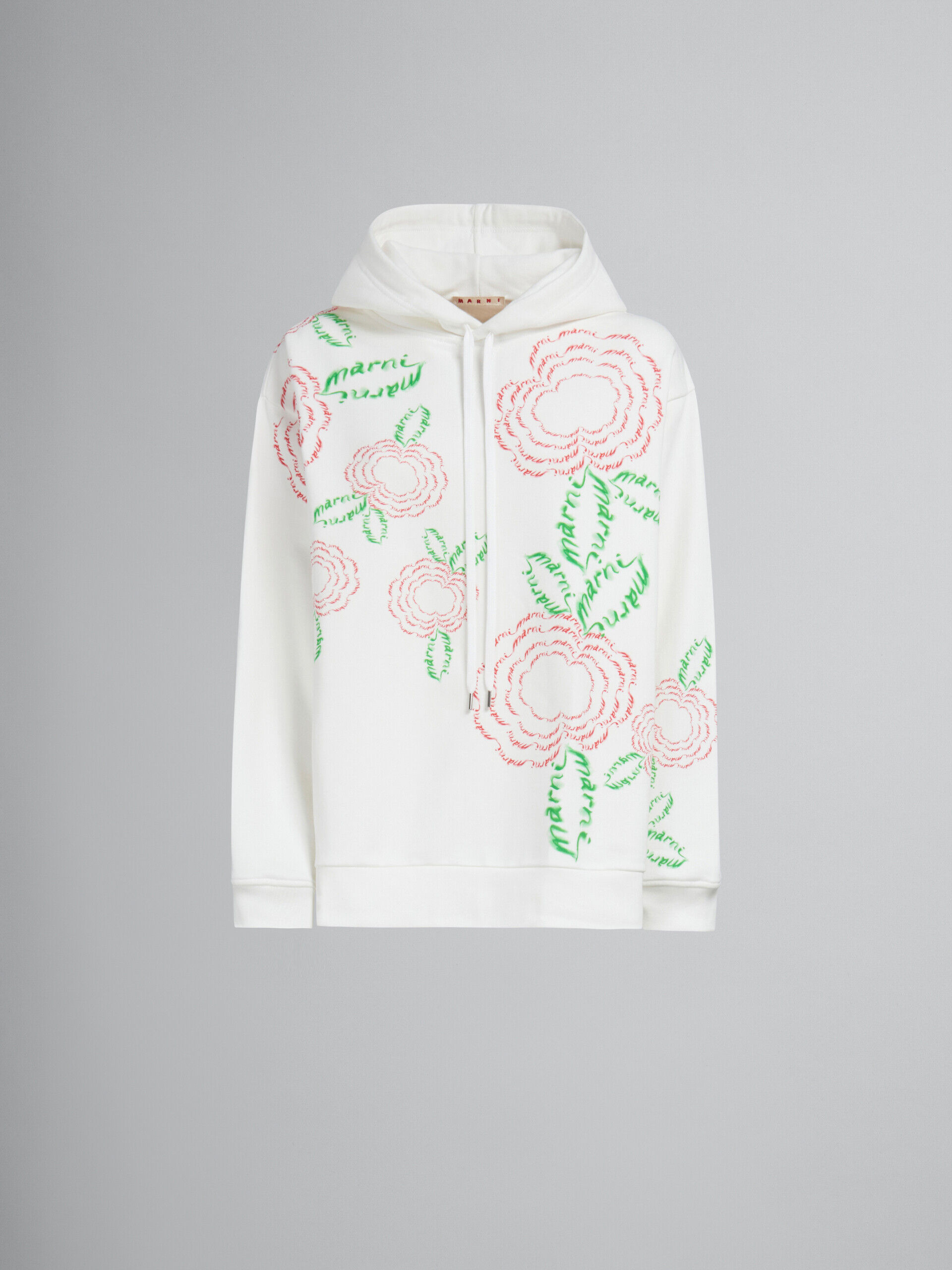 White Fibres Hoodie