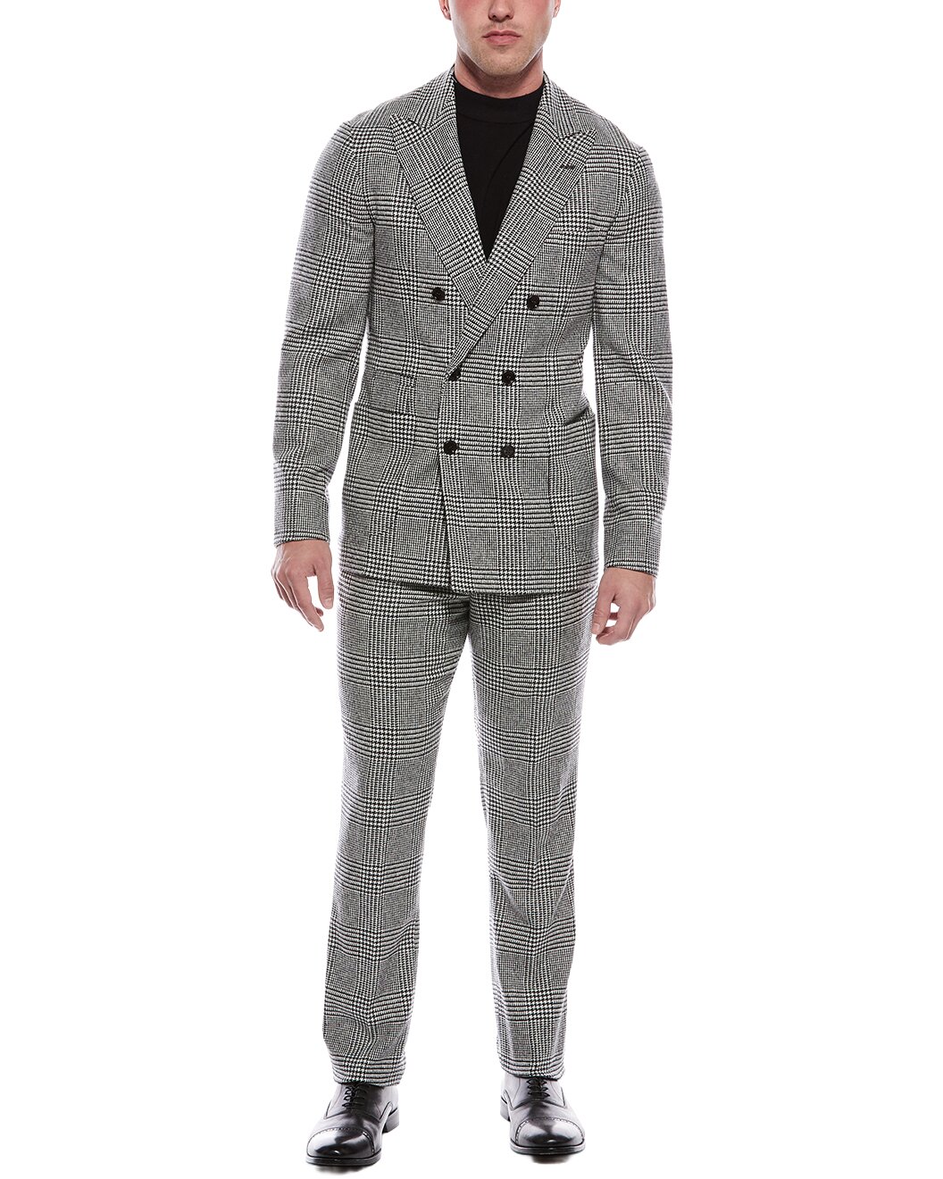 Gray Wool Suits And Blazer
