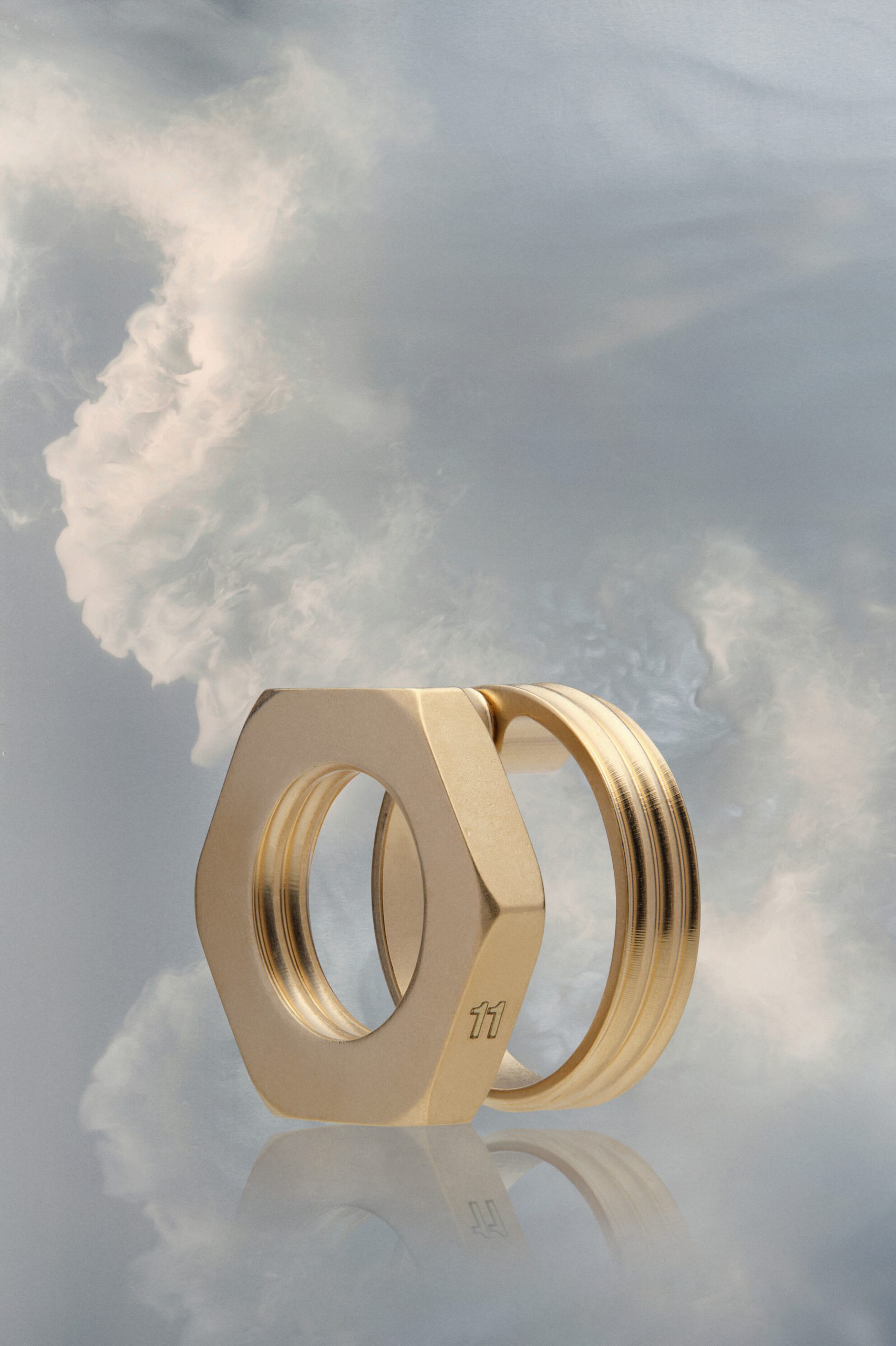 Bronze Fibres Earrings