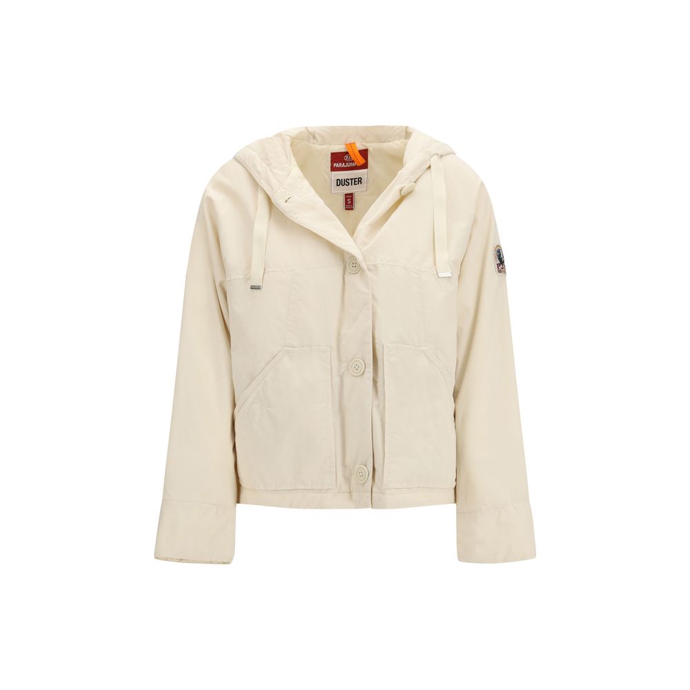 Beige Polyamide Shell Jacket