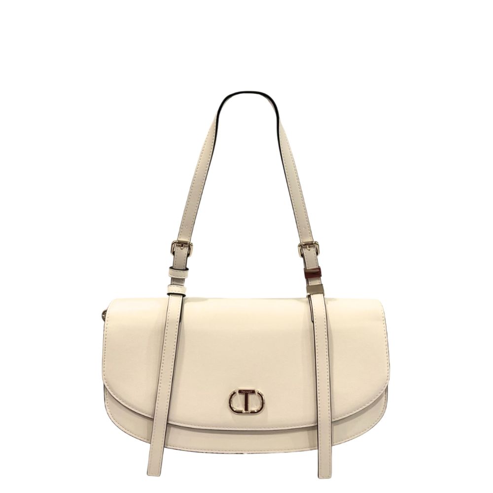 White PU Women Shoulder Bag