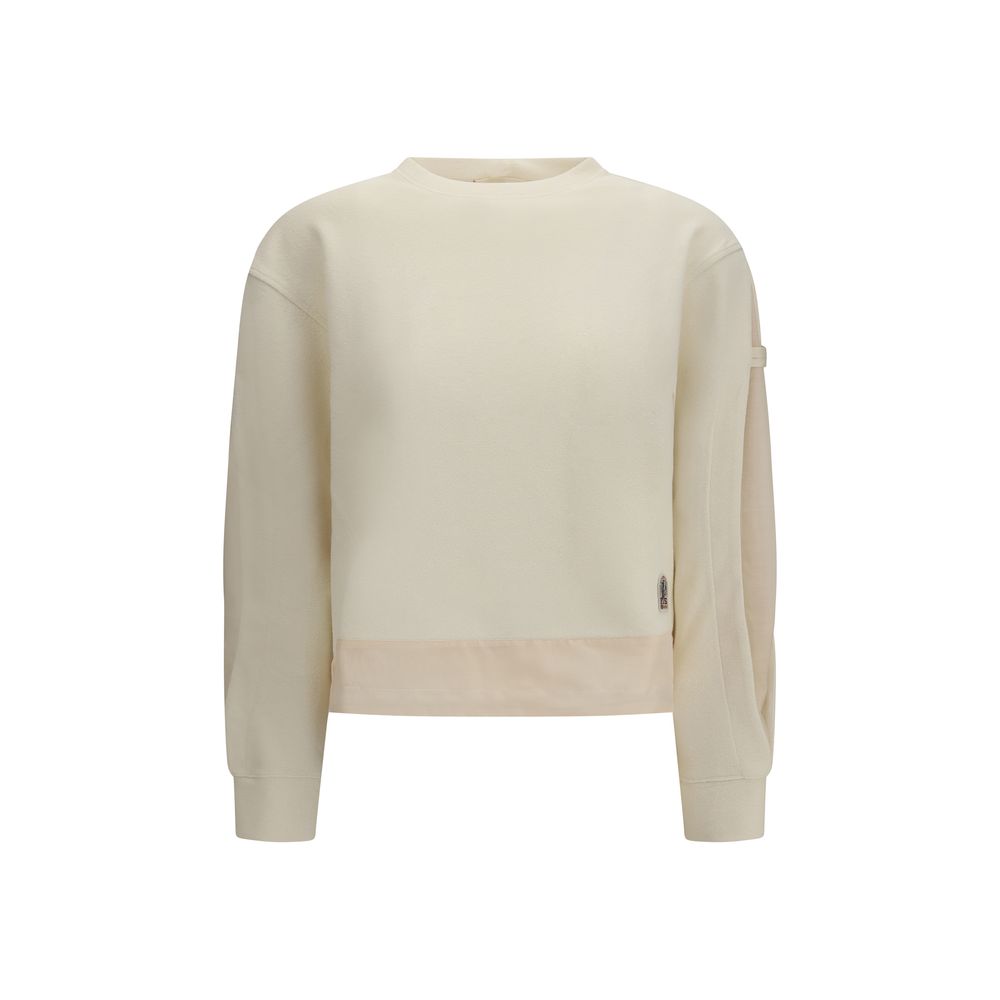 Beige Polyester Sweatshirt