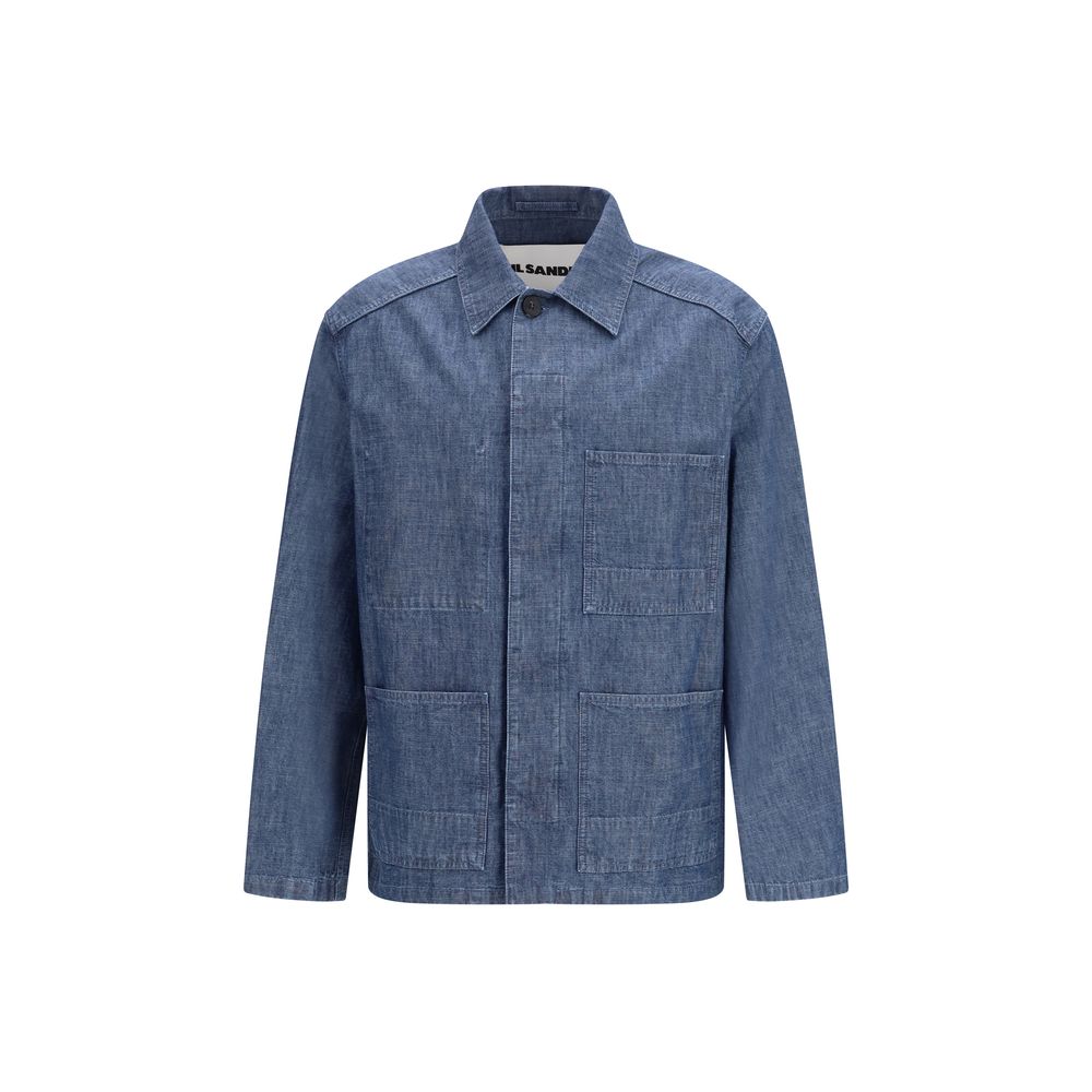 Blue Cotton Denim Jacket