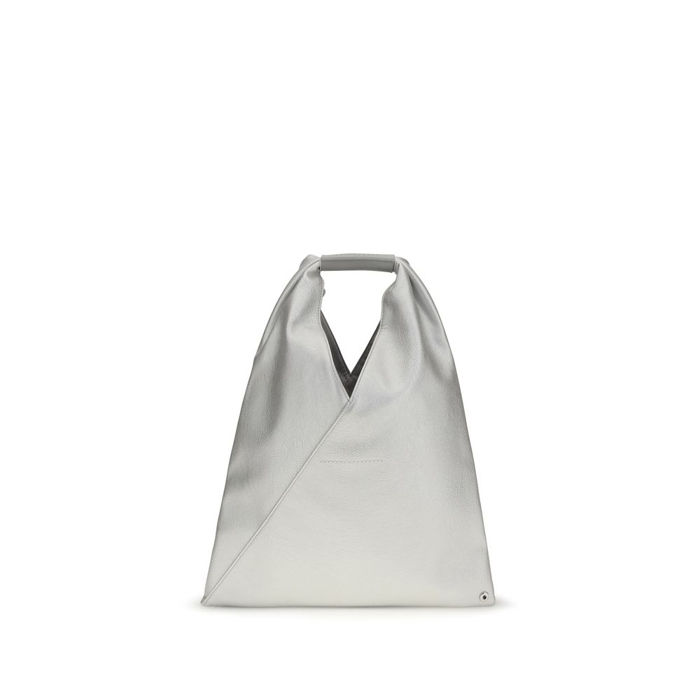Silver Polyethylene Handbag