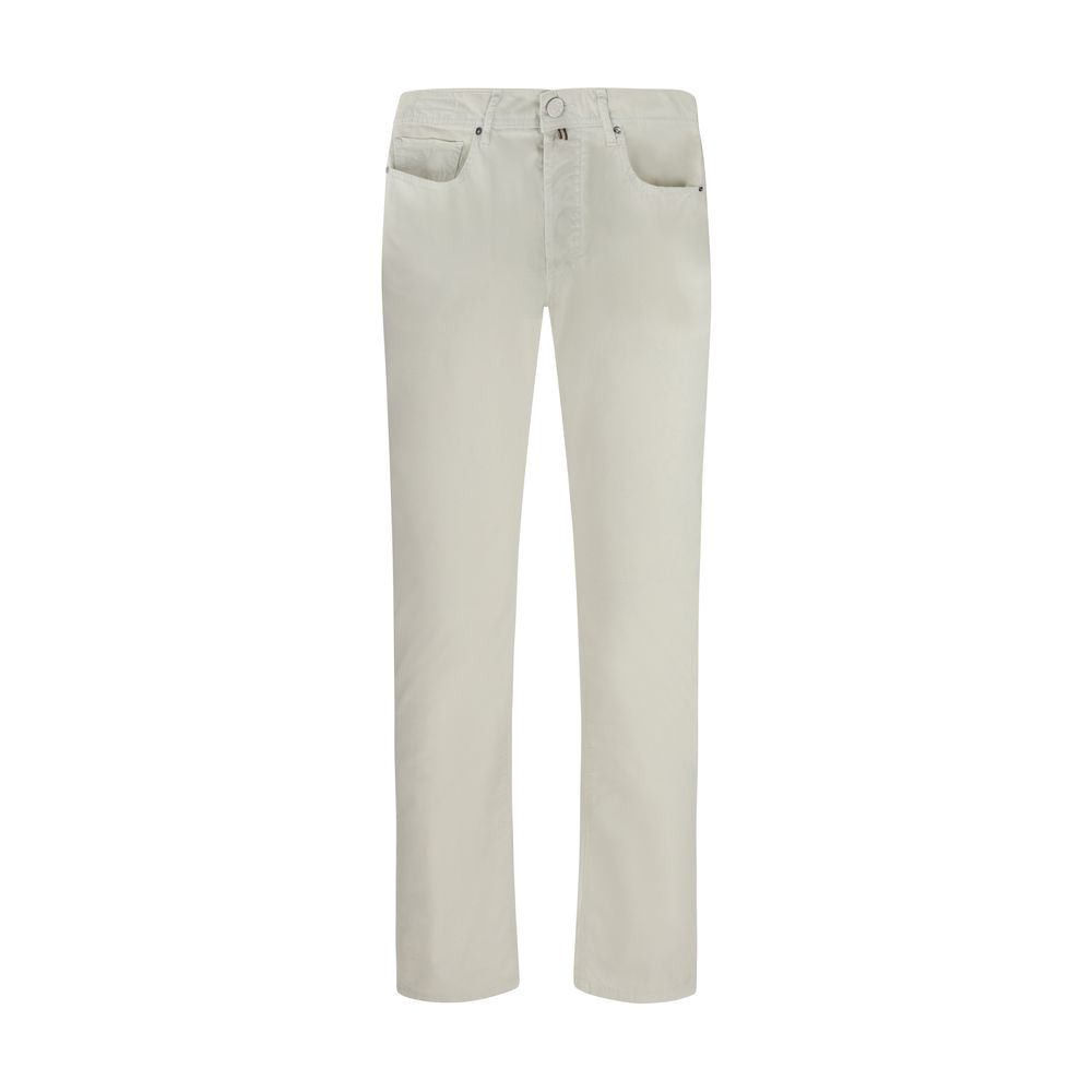 White Cotton Pants