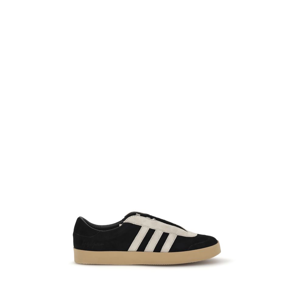 Black Calf Leather Bos Taurus Low Top Sneakers