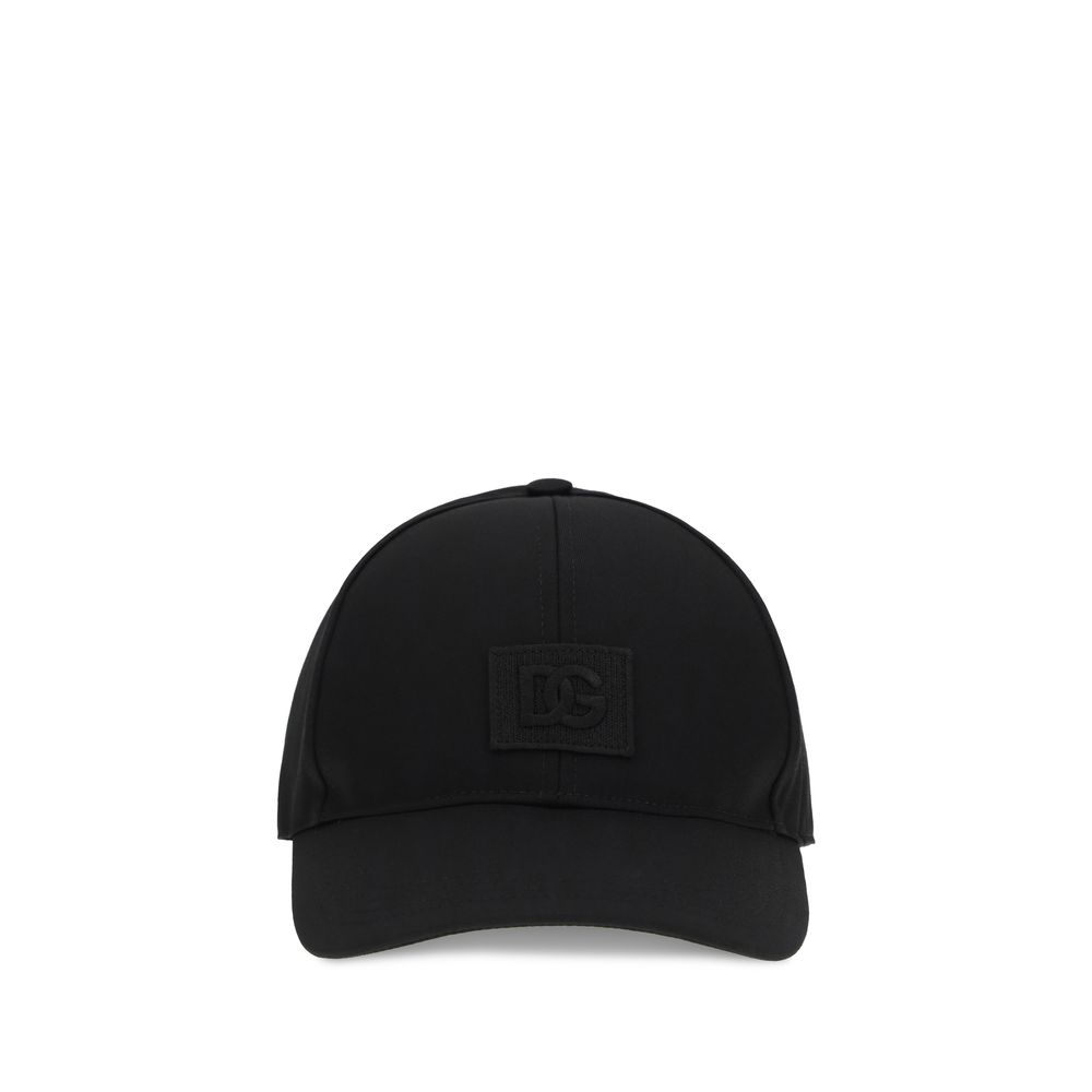 Black Cotton Cap (Baseball Hat)