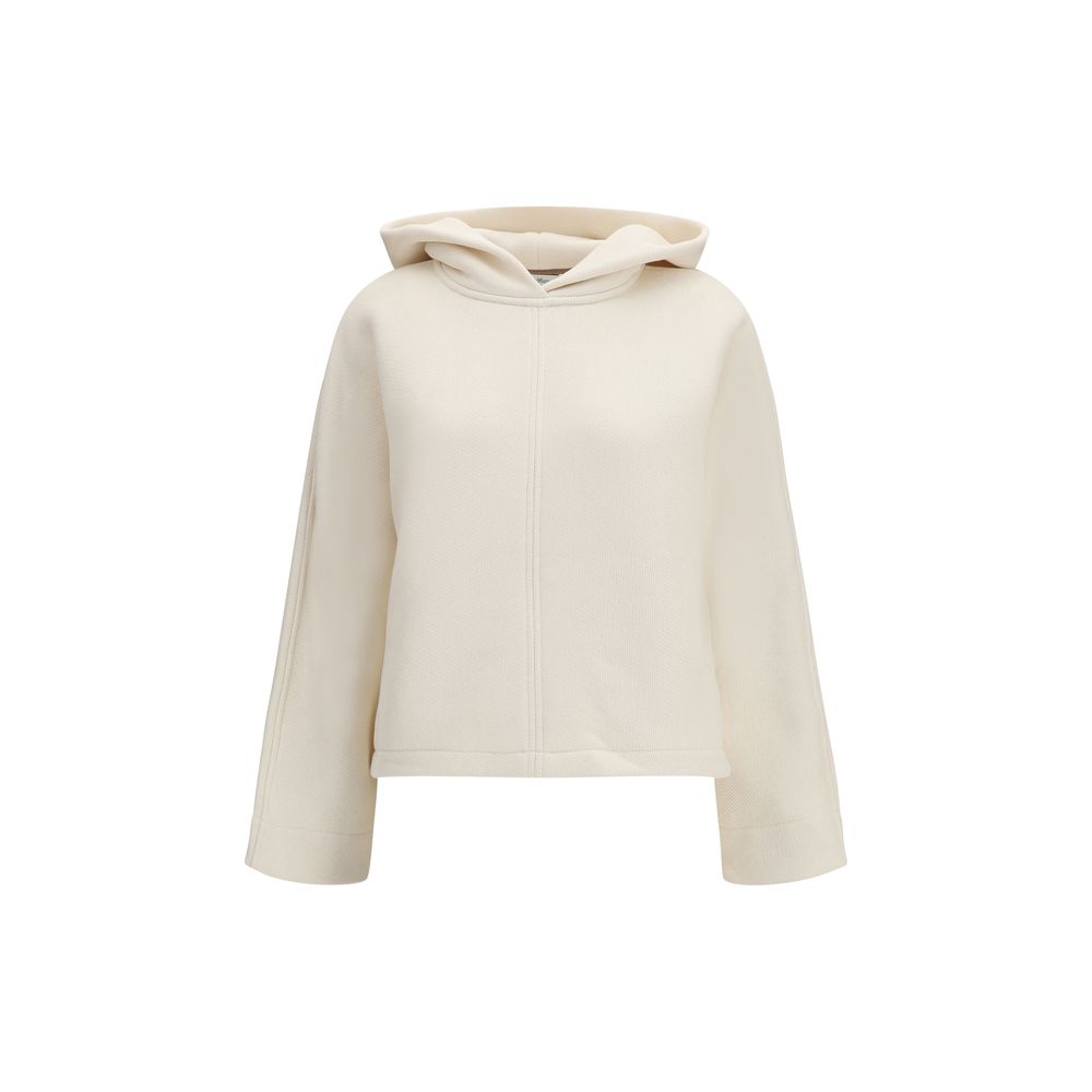 Beige Cotton Sweatshirt