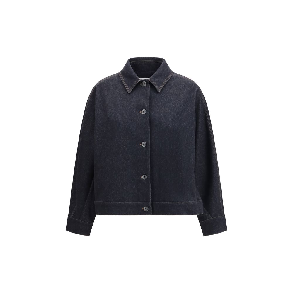 Blue Cotton Denim Jacket