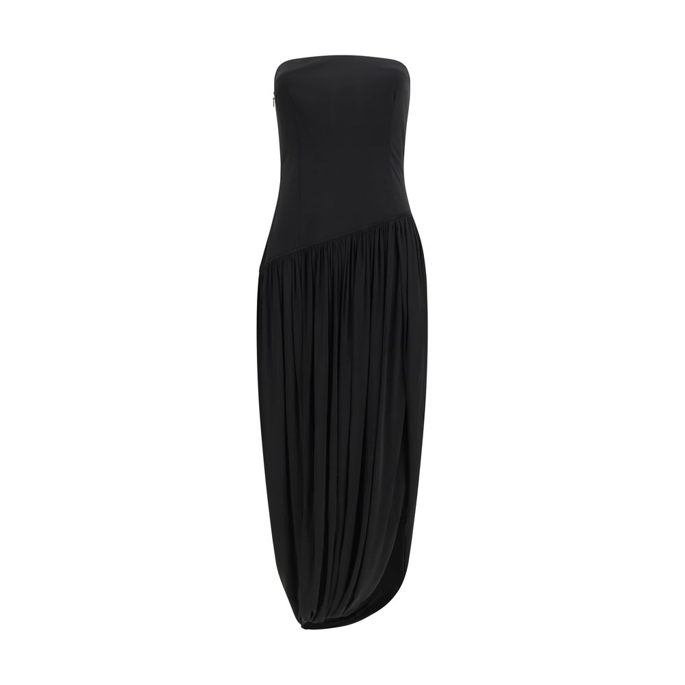 Black Viscose Cocktail Dress