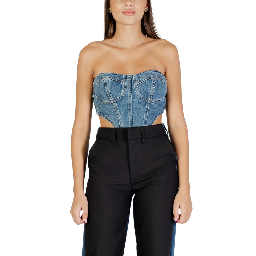 Blue Cotton Top