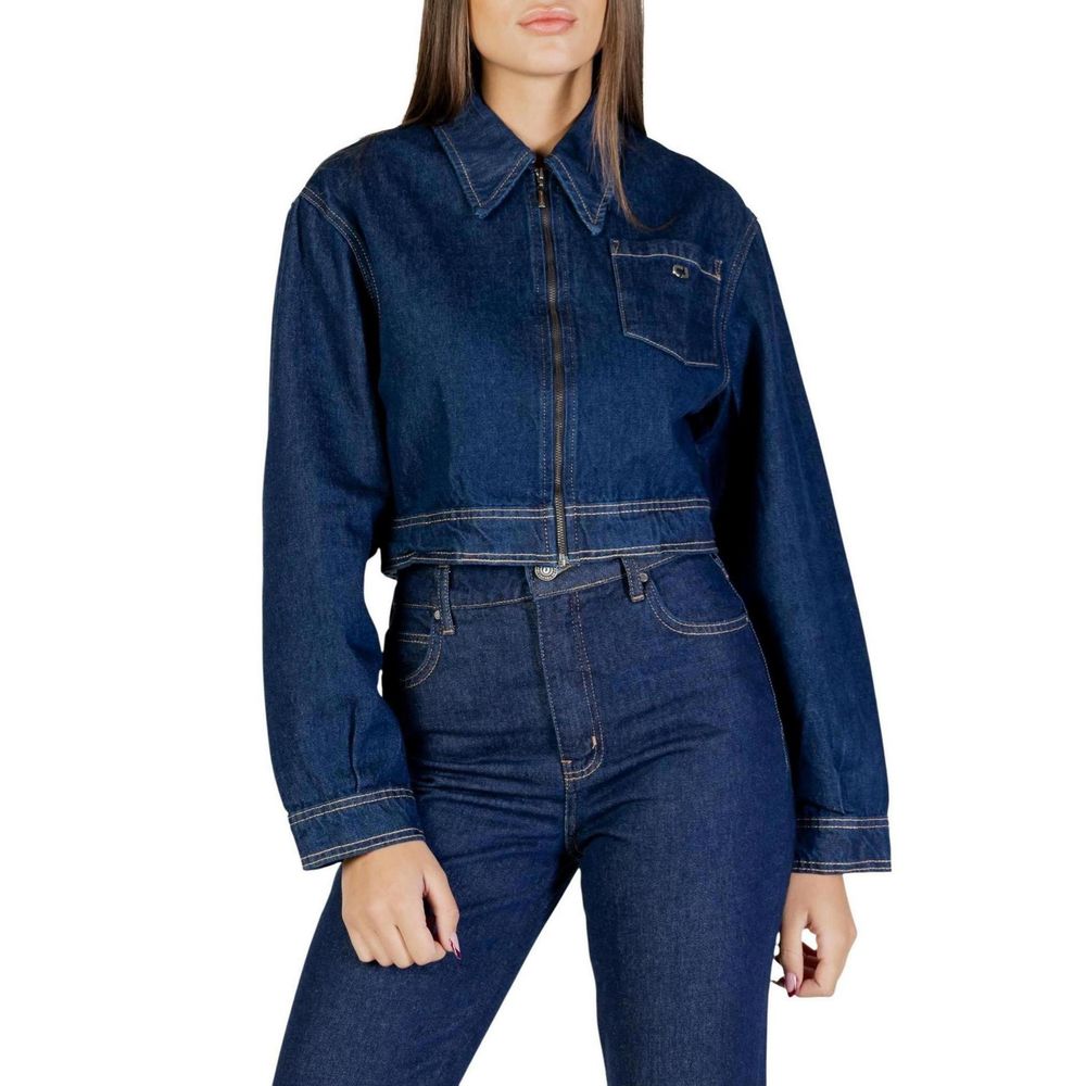 Blue Cotton Denim Jacket