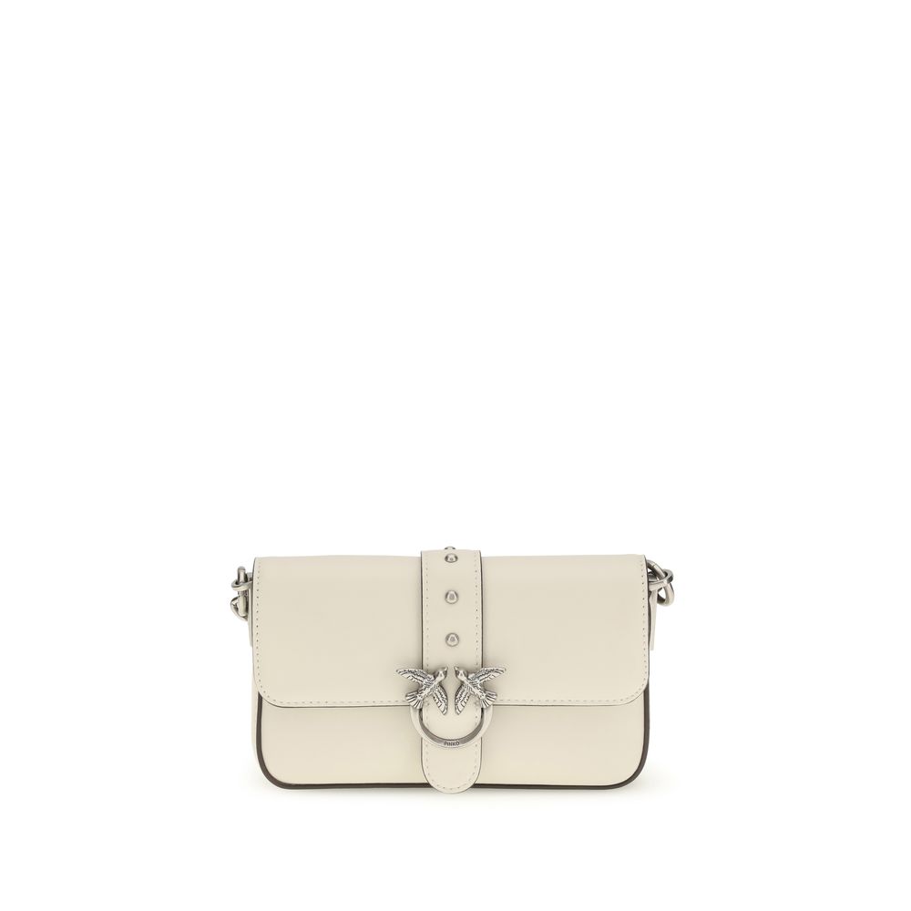 White Calf Leather Bos Taurus Shoulder Bag