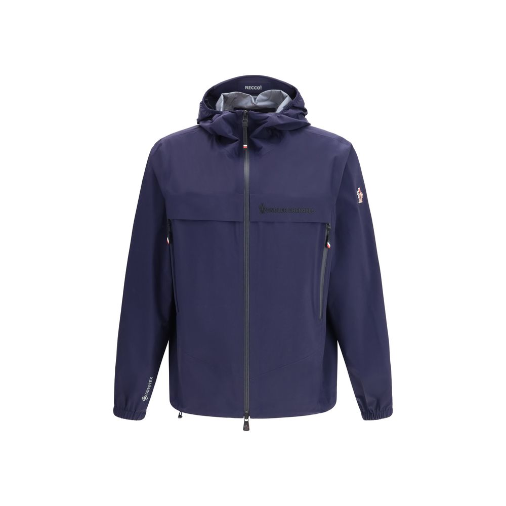 Blue Polyamide Shell Jacket