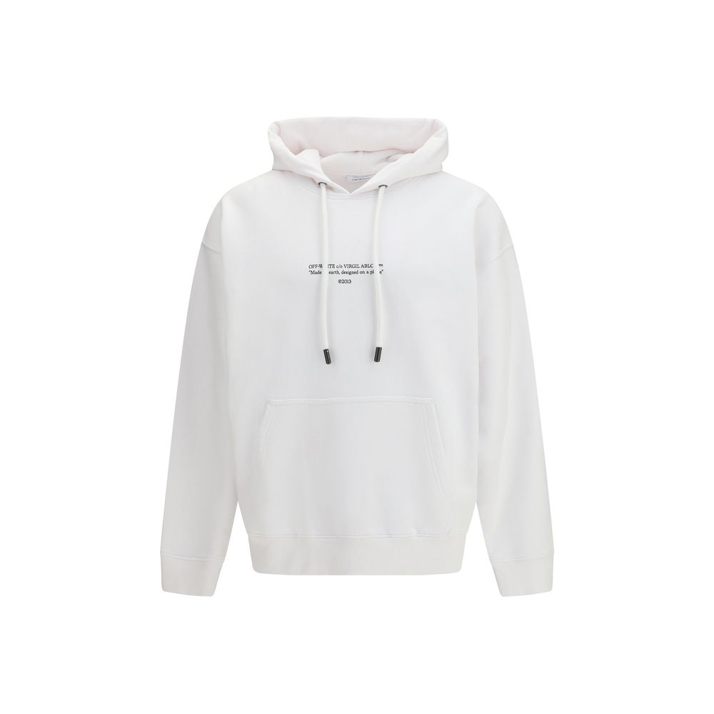White Cotton Sweatshirt