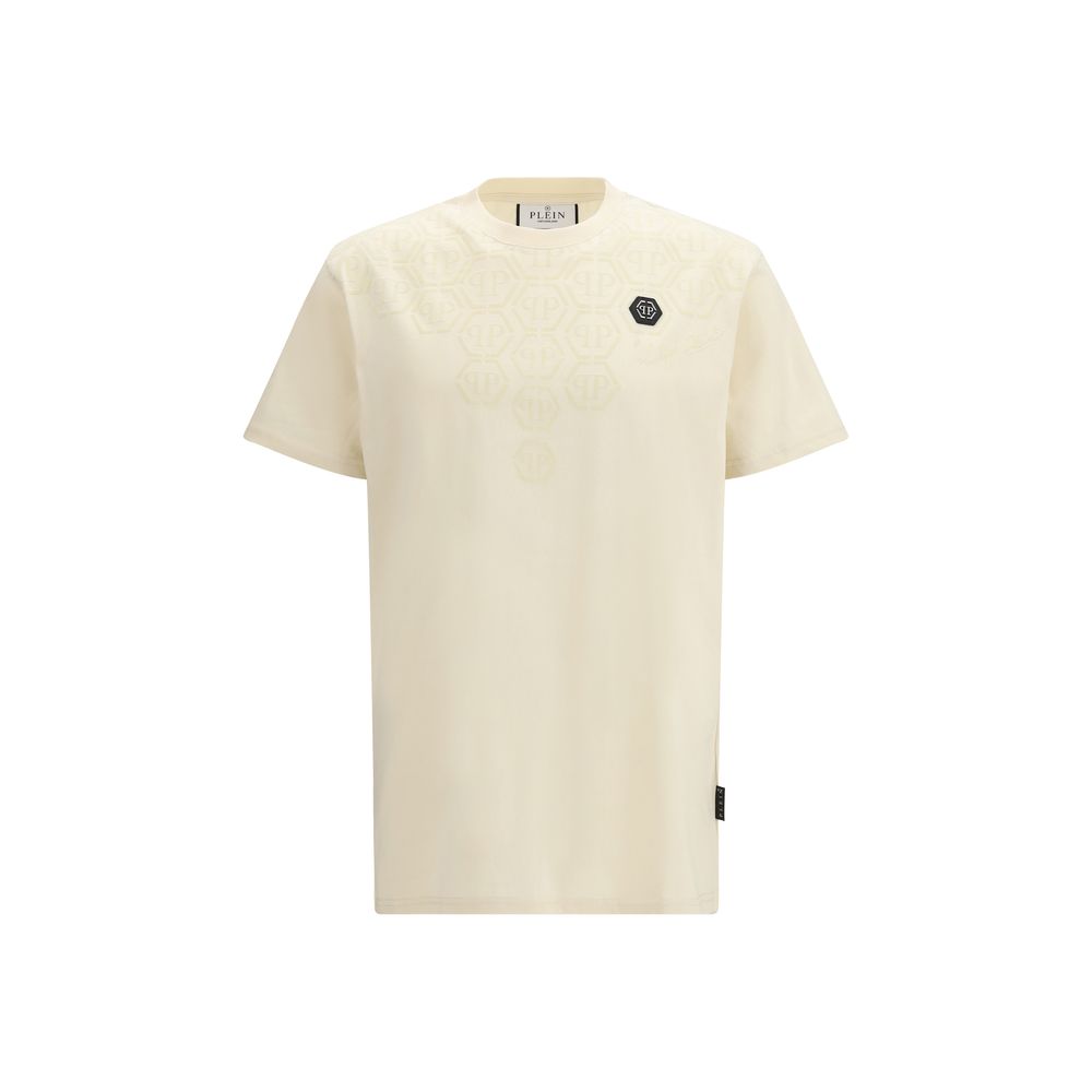 Beige Cotton T-Shirt
