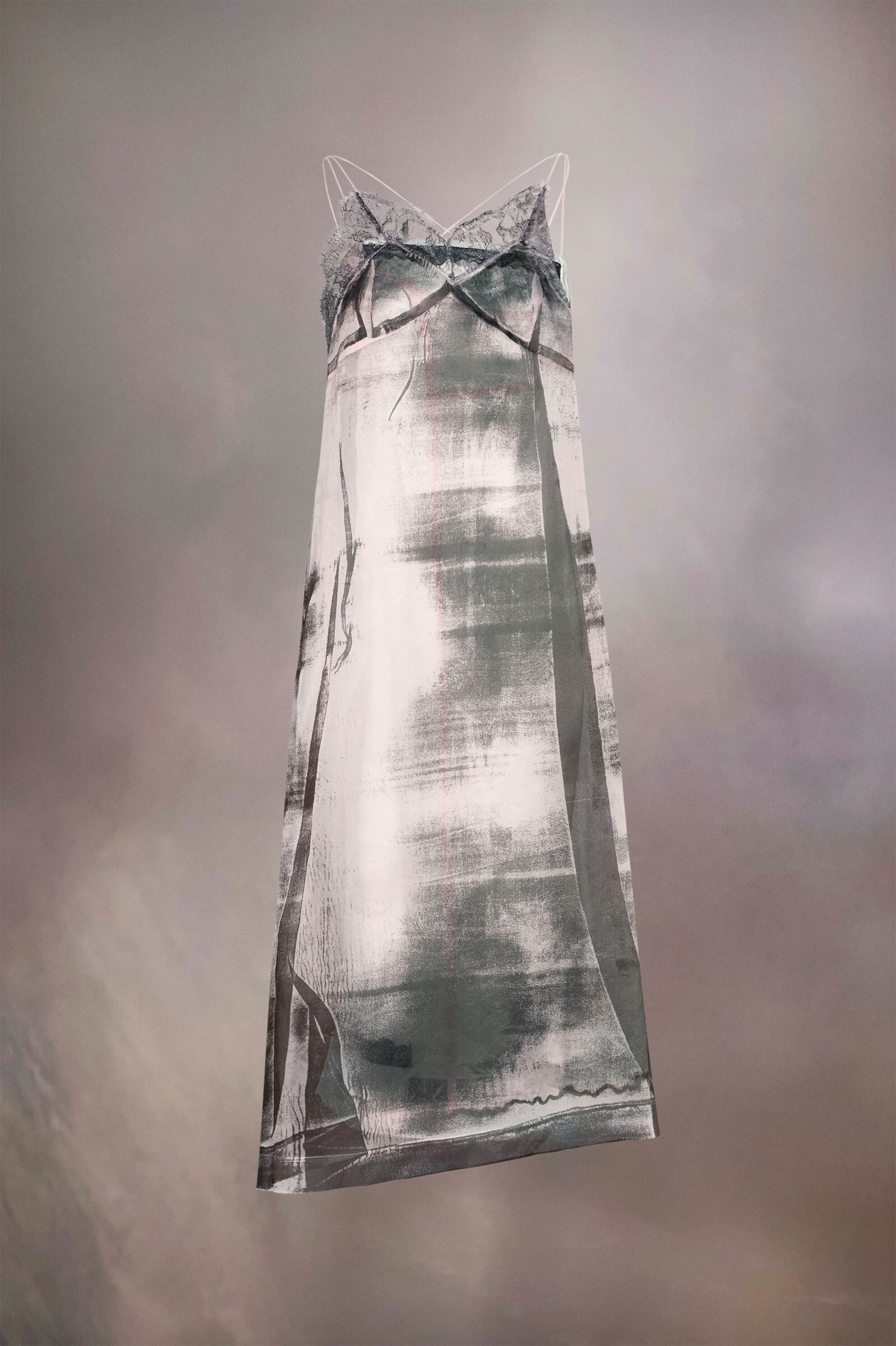 Green Fibres Midi Dress