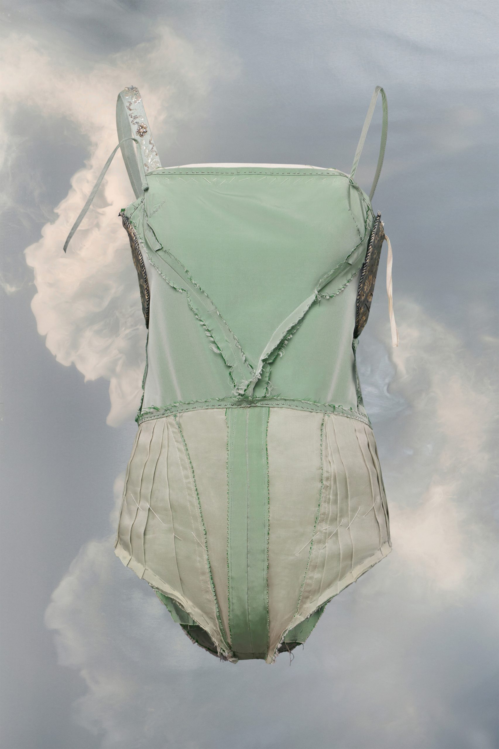 Bicolor Fibres Bodysuit