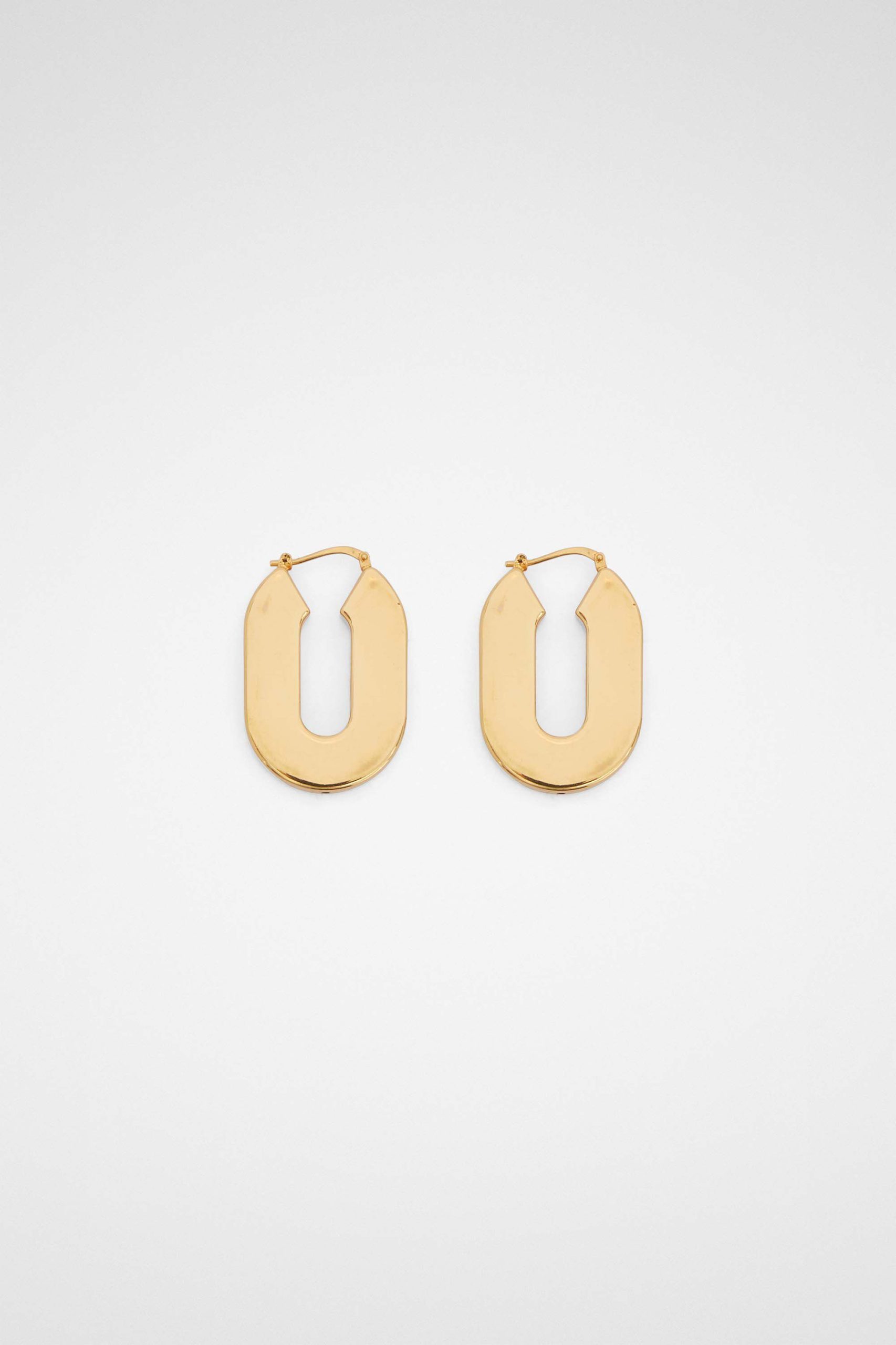 Gold Fibres Earrings