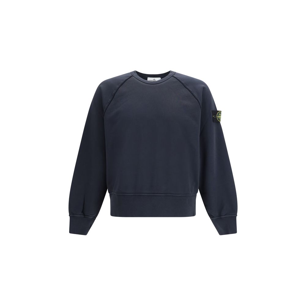 Blue Cotton Sweatshirt