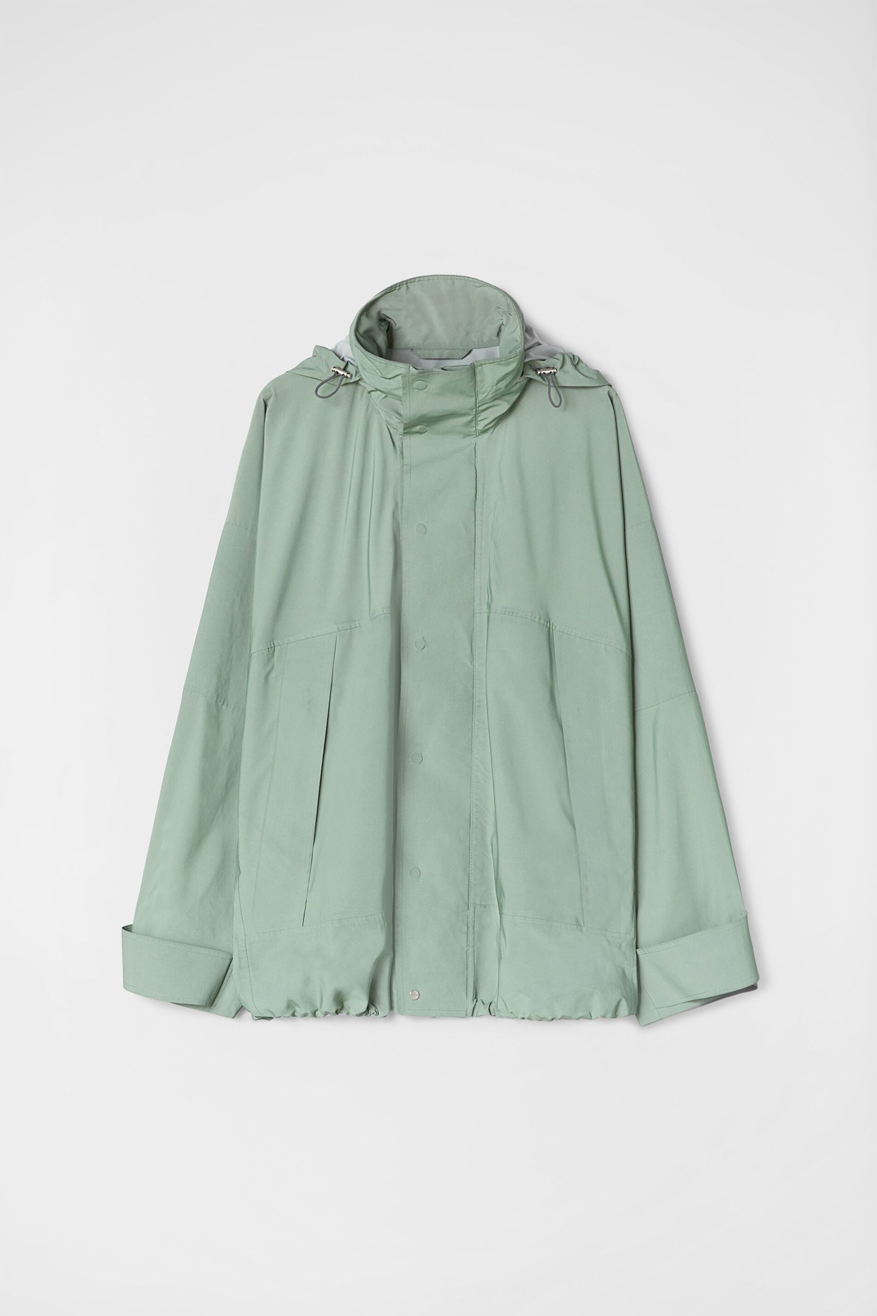 Green Fibres Full-Length Jacket