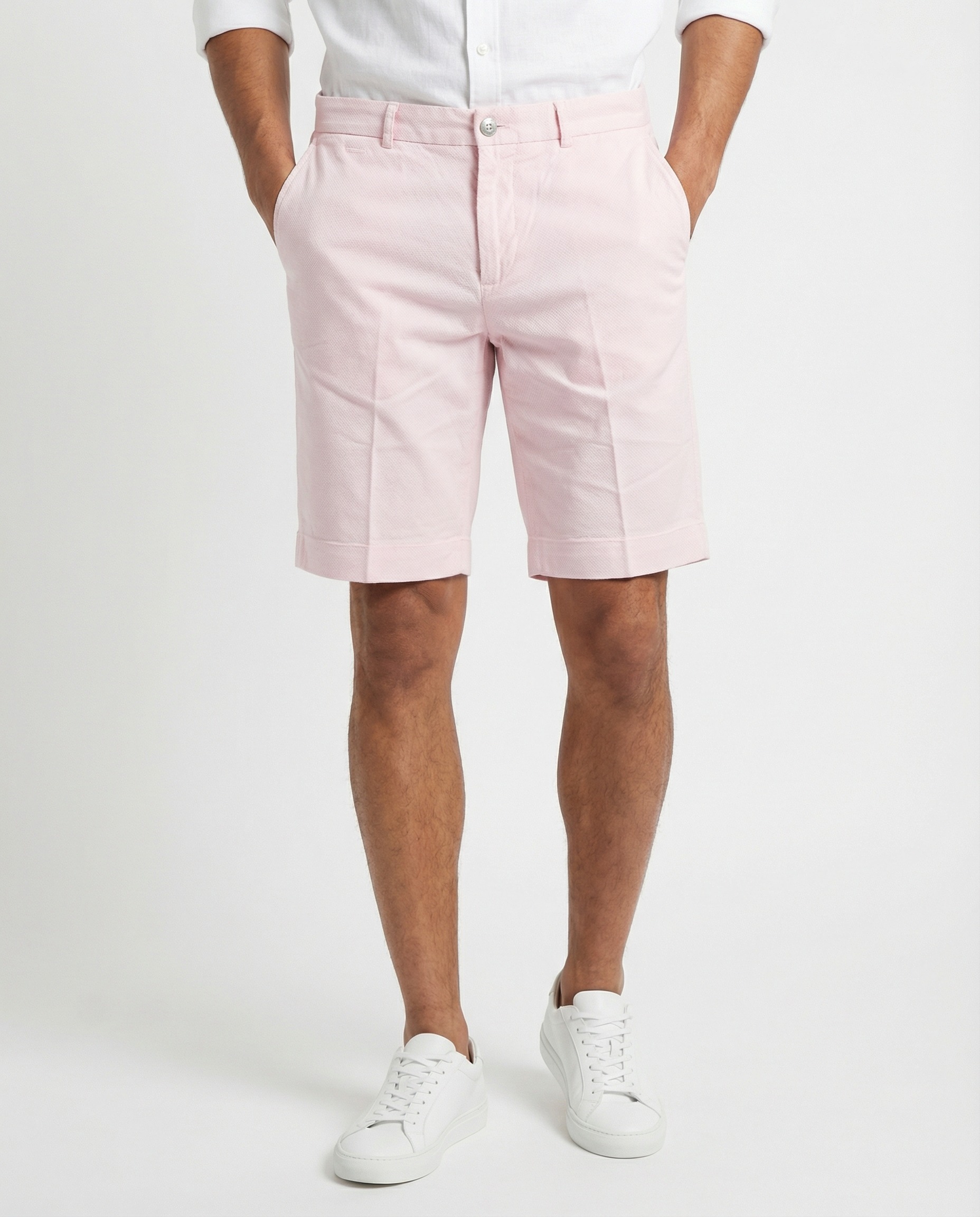 Multicolor Cotton Bermuda Shorts
