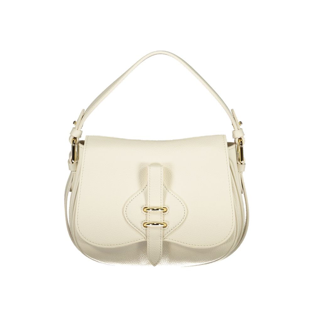 Bianco Leather Women Handbag