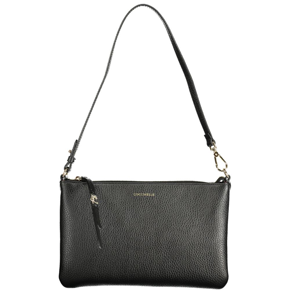 Black Leather Women Handbag
